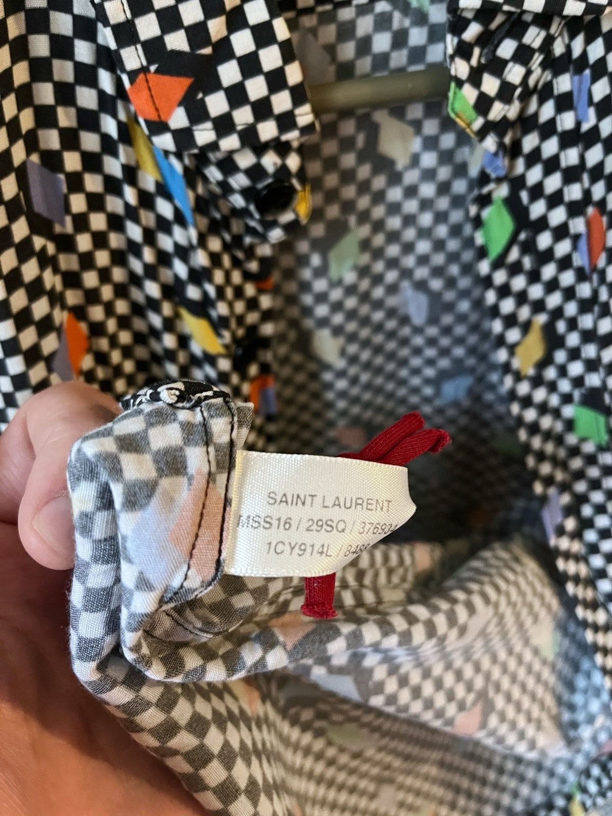 Saint Laurent Paris SAMPLE SS16 Saint Laurent Surf Sound 🌴 shirt Size US S / EU 44-46 / 1 - 5 Thumbnail