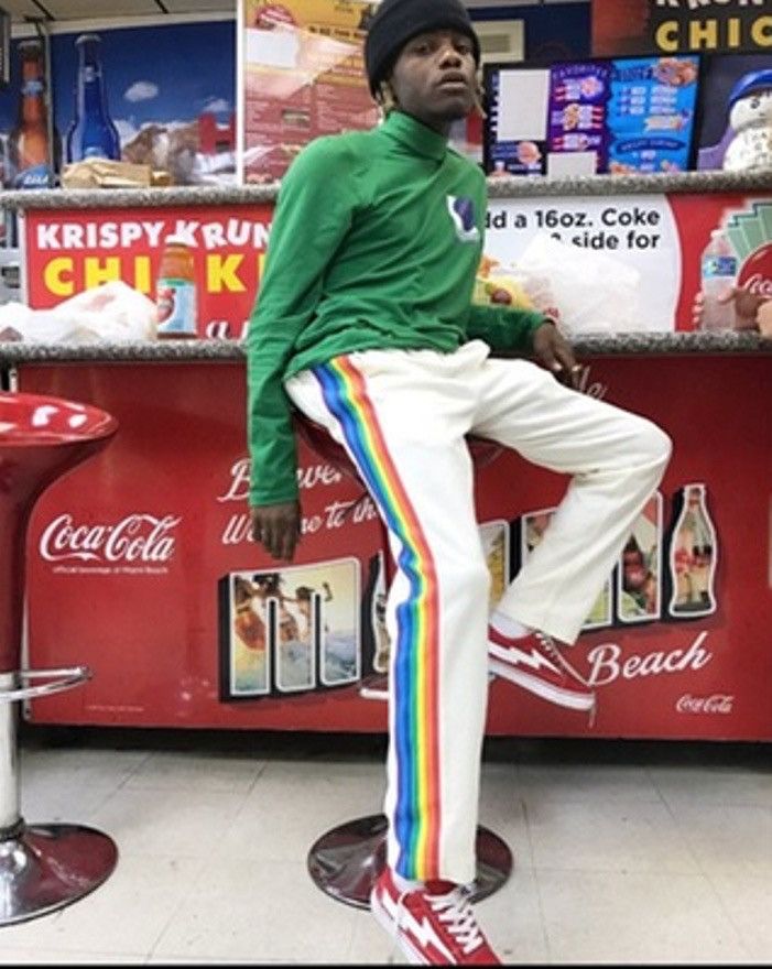 Other Ian Connor Style Rainbow Track Pants L 30 Grailed