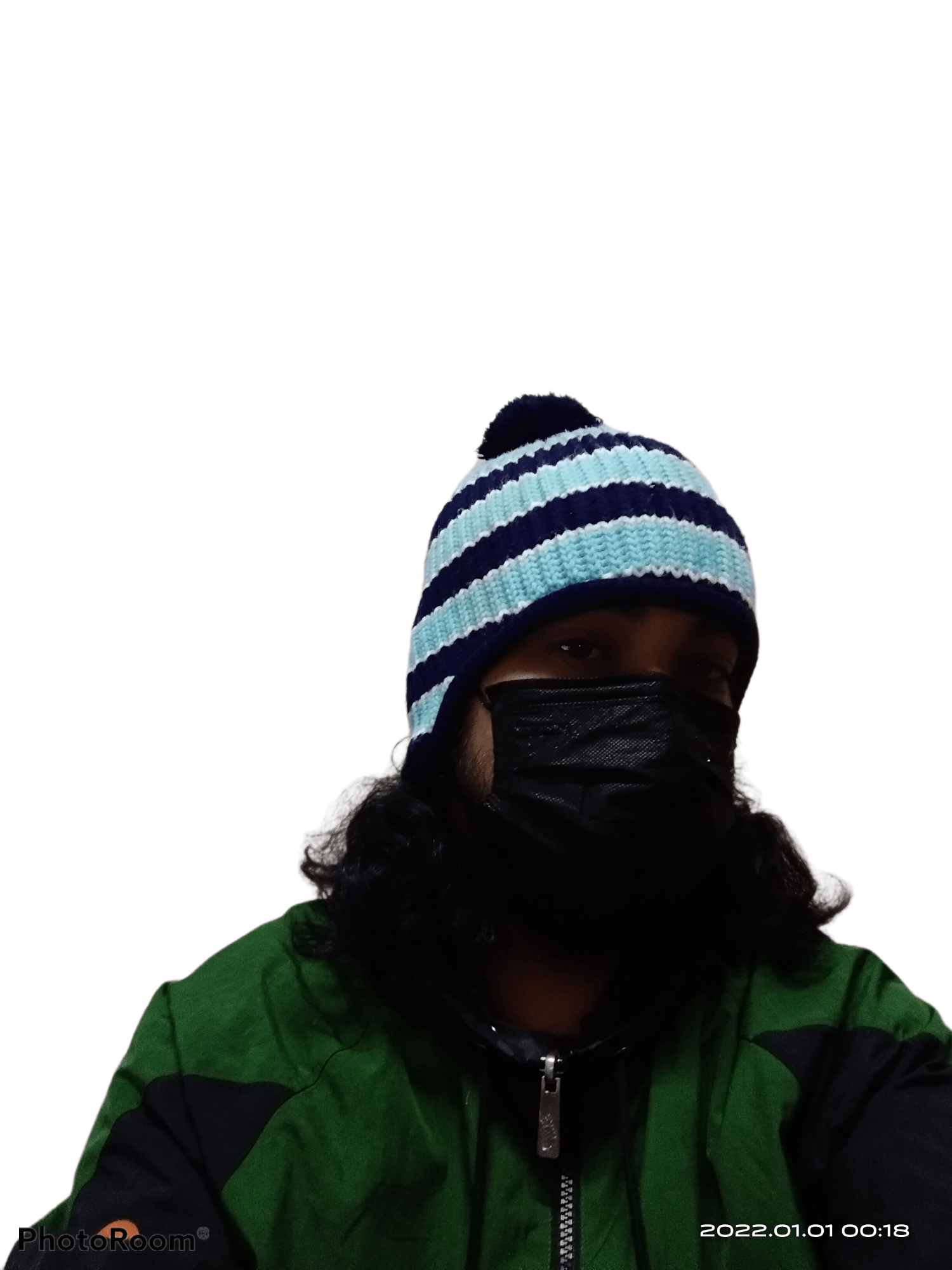 Japanese Brand JAPANESE BEANIE EAR FLAP STRIPE KURT COBAIN STYLE Size ONE SIZE - 1 Thumbnail