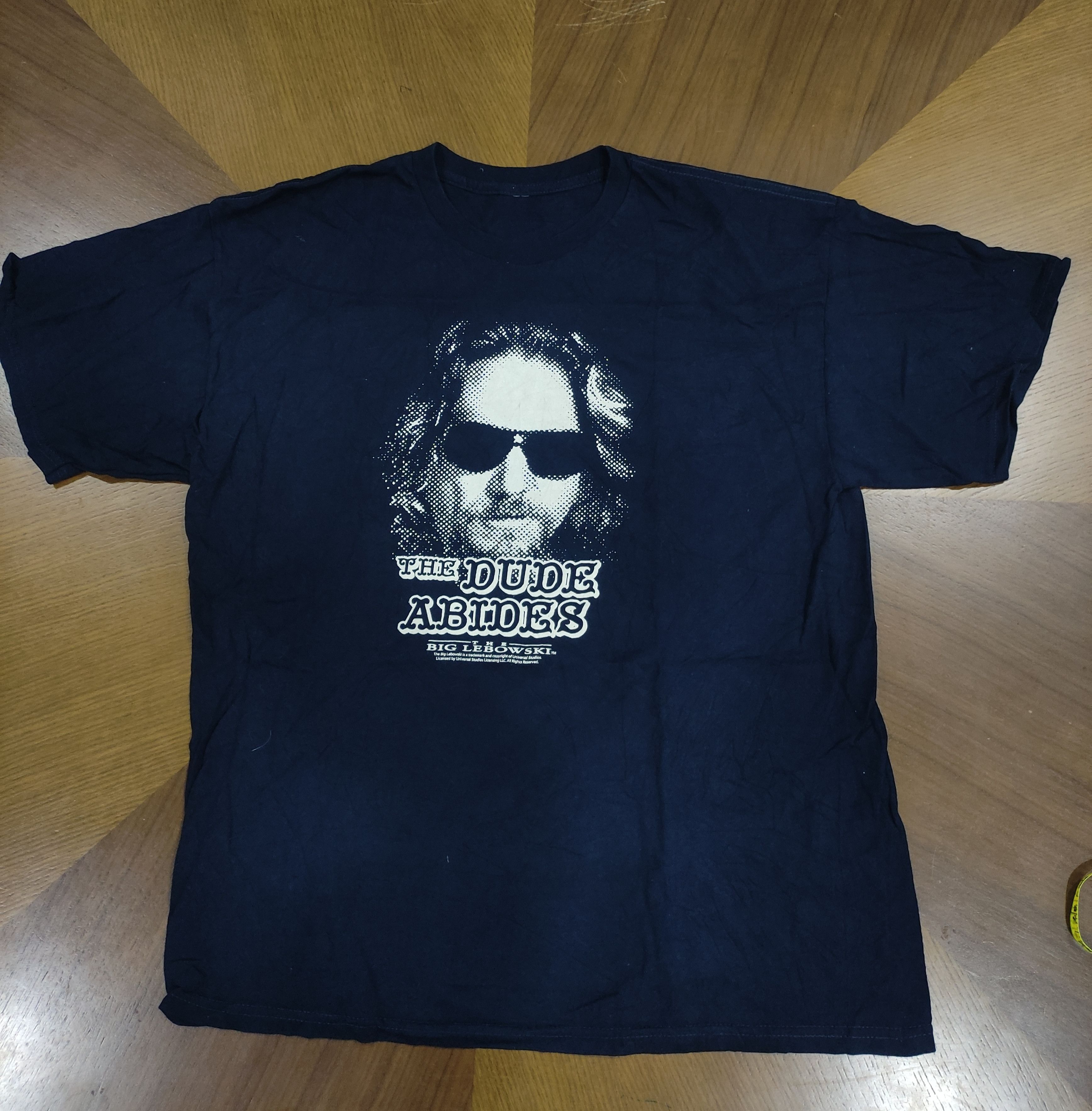 Universal Studios Vintage The Big Lebowski Dude Abides Movie Promo Shirt Size US L / EU 52-54 / 3 - 1 Thumbnail