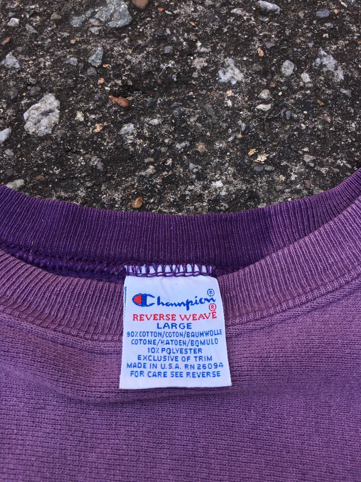 Other Vintage 80’s REVERSE WAVE Sun Faded Crewneck Size US L / EU 52-54 / 3 - 8 Thumbnail