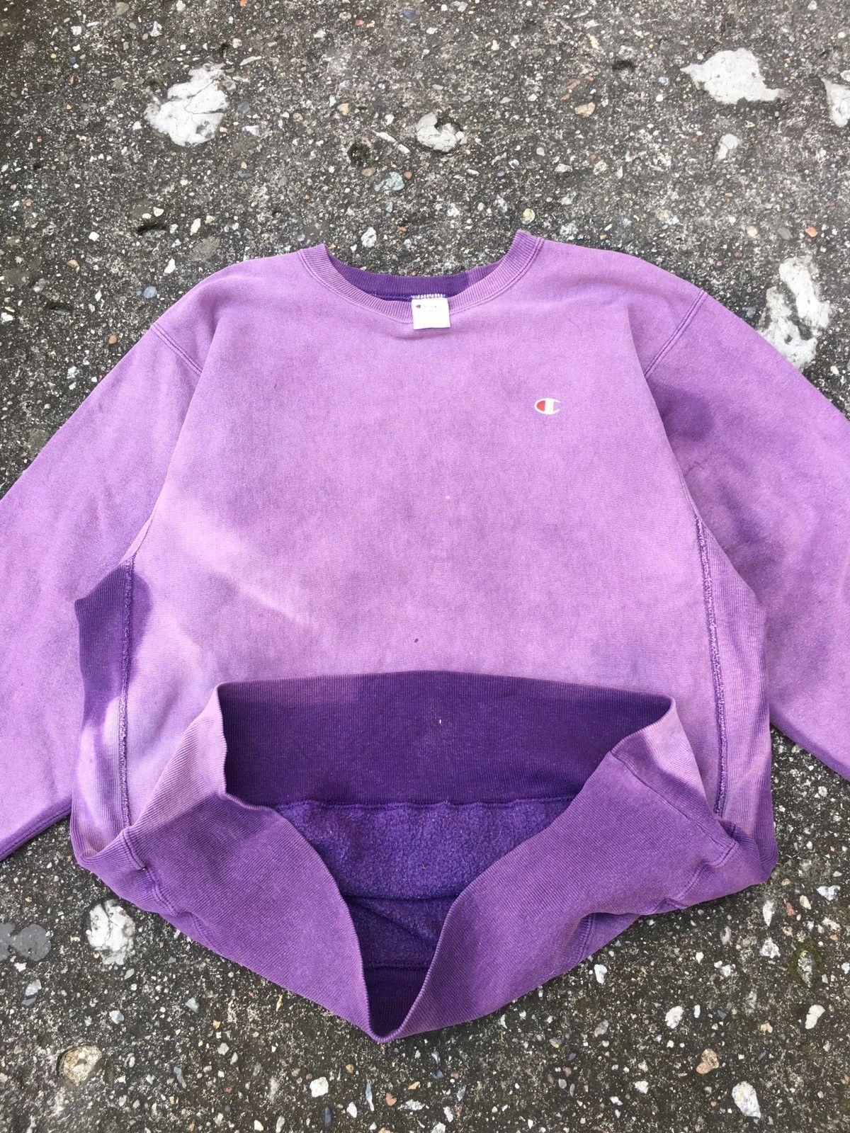 Other Vintage 80’s REVERSE WAVE Sun Faded Crewneck Size US L / EU 52-54 / 3 - 2 Thumbnail