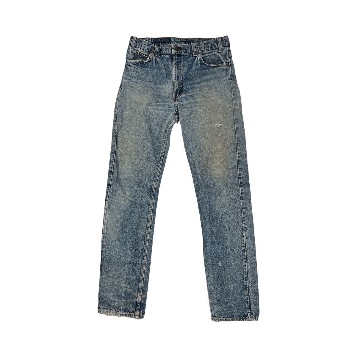 Levi's × Vintage 90s Levis 505 Orange Tab Jeans Distressed Size US 32 / EU 48 - 1 Thumbnail