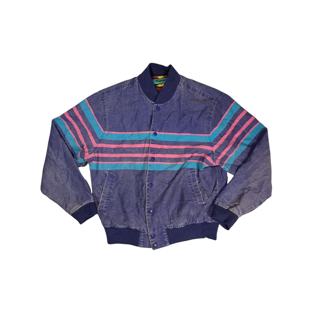 Vintage Vintage Wrangler Brushpopper Jacket Grailed