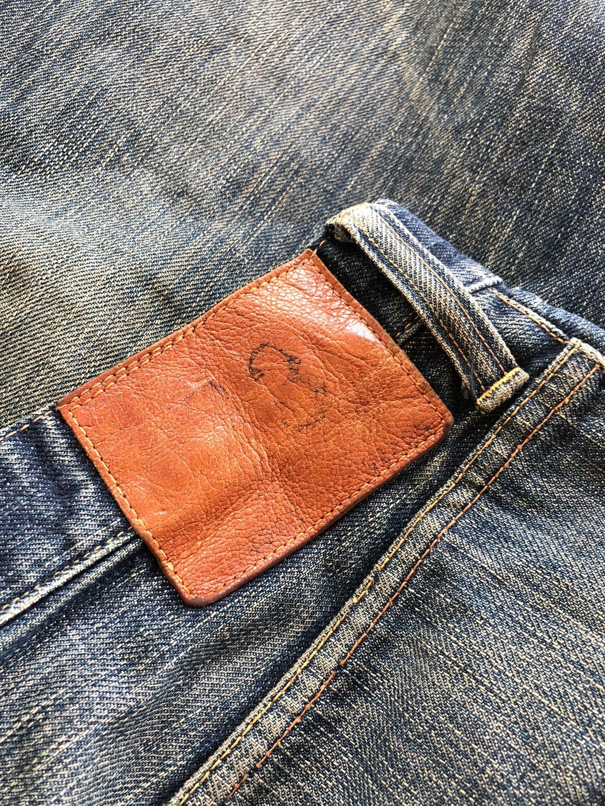 Evisu GRAIL🔥ICONIC 90s Evisu No 3 Daicock ™️ Logo Denim Size US 32 / EU 48 - 7 Thumbnail