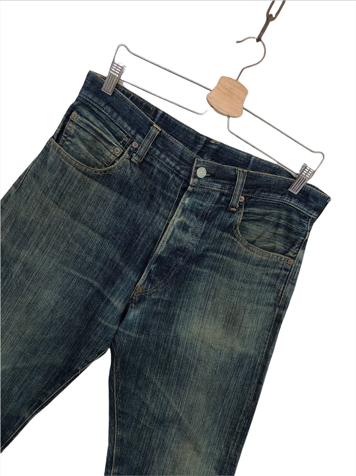 Evisu GRAIL🔥ICONIC 90s Evisu No 3 Daicock ™️ Logo Denim Size US 32 / EU 48 - 5 Thumbnail