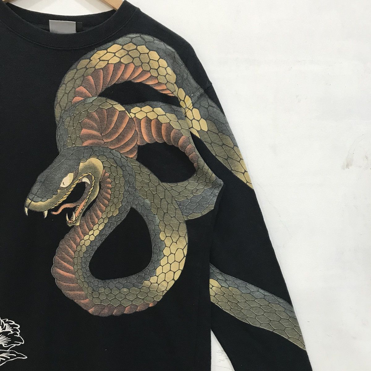 Other Sukajan Snake Long Sleeve T Shirt Size US L / EU 52-54 / 3 - 3 Thumbnail
