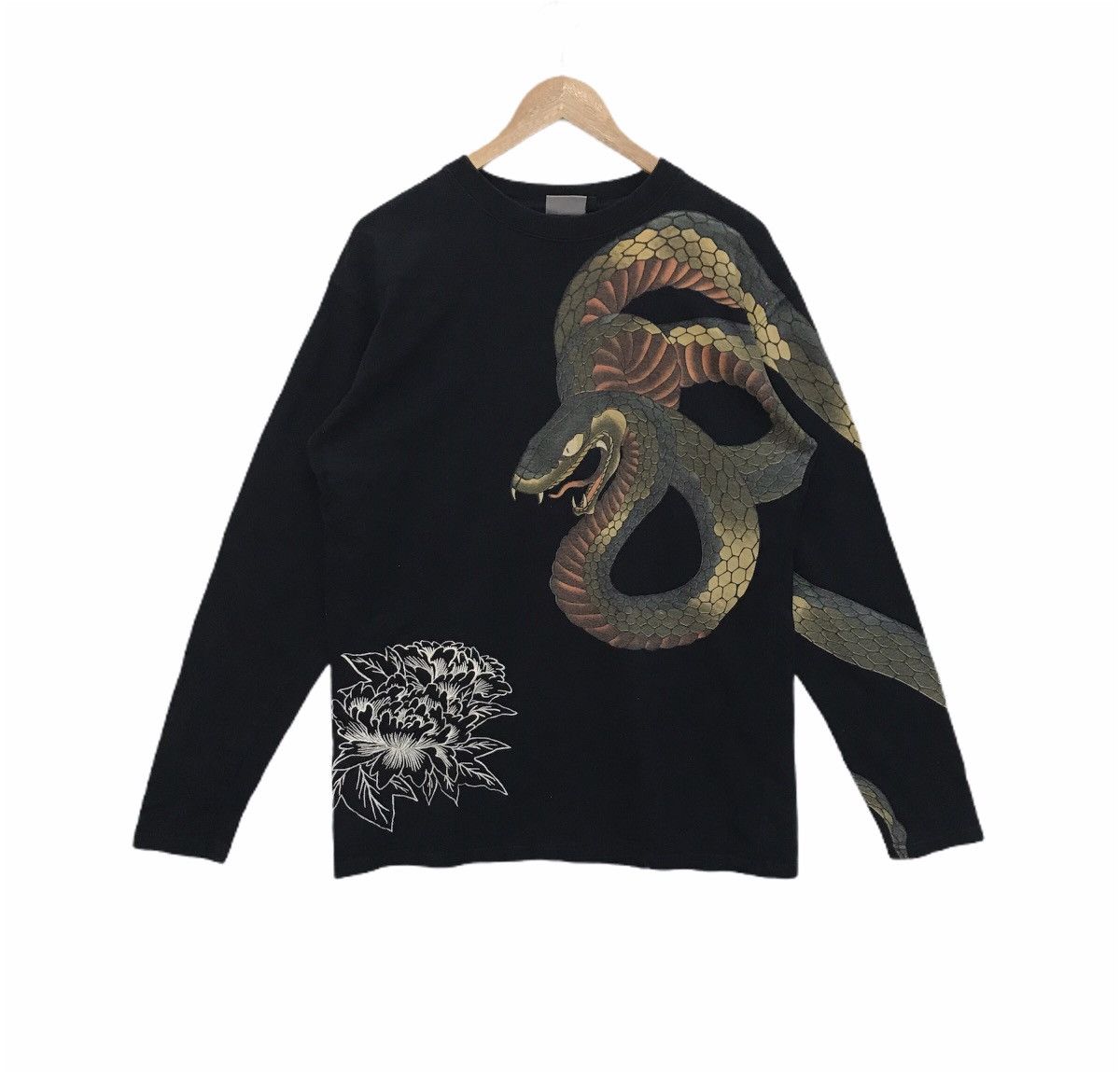 Other Sukajan Snake Long Sleeve T Shirt Size US L / EU 52-54 / 3 - 1 Thumbnail