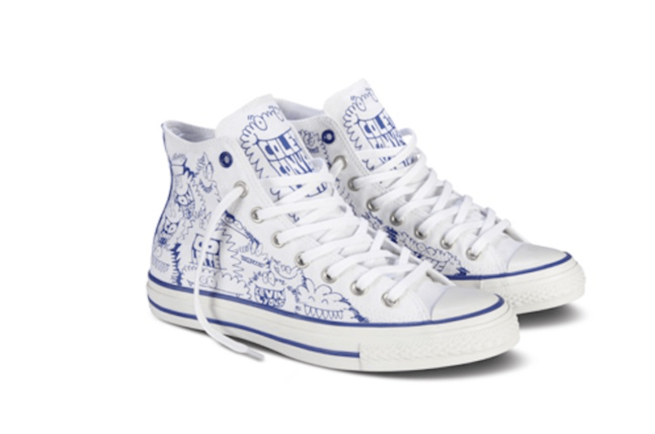 Colette CONVERSE COLETTE x KEVIN LYONS size 11.5 sneakers high Size US 11.5 / EU 44-45 - 1 Thumbnail