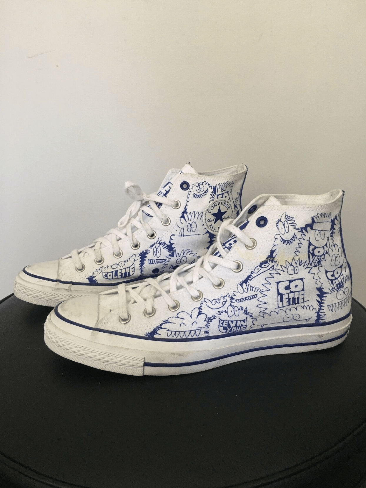Colette Converse CONVERSE COLETTE x KEVIN LYONS size 11.5 sneakers high Grailed