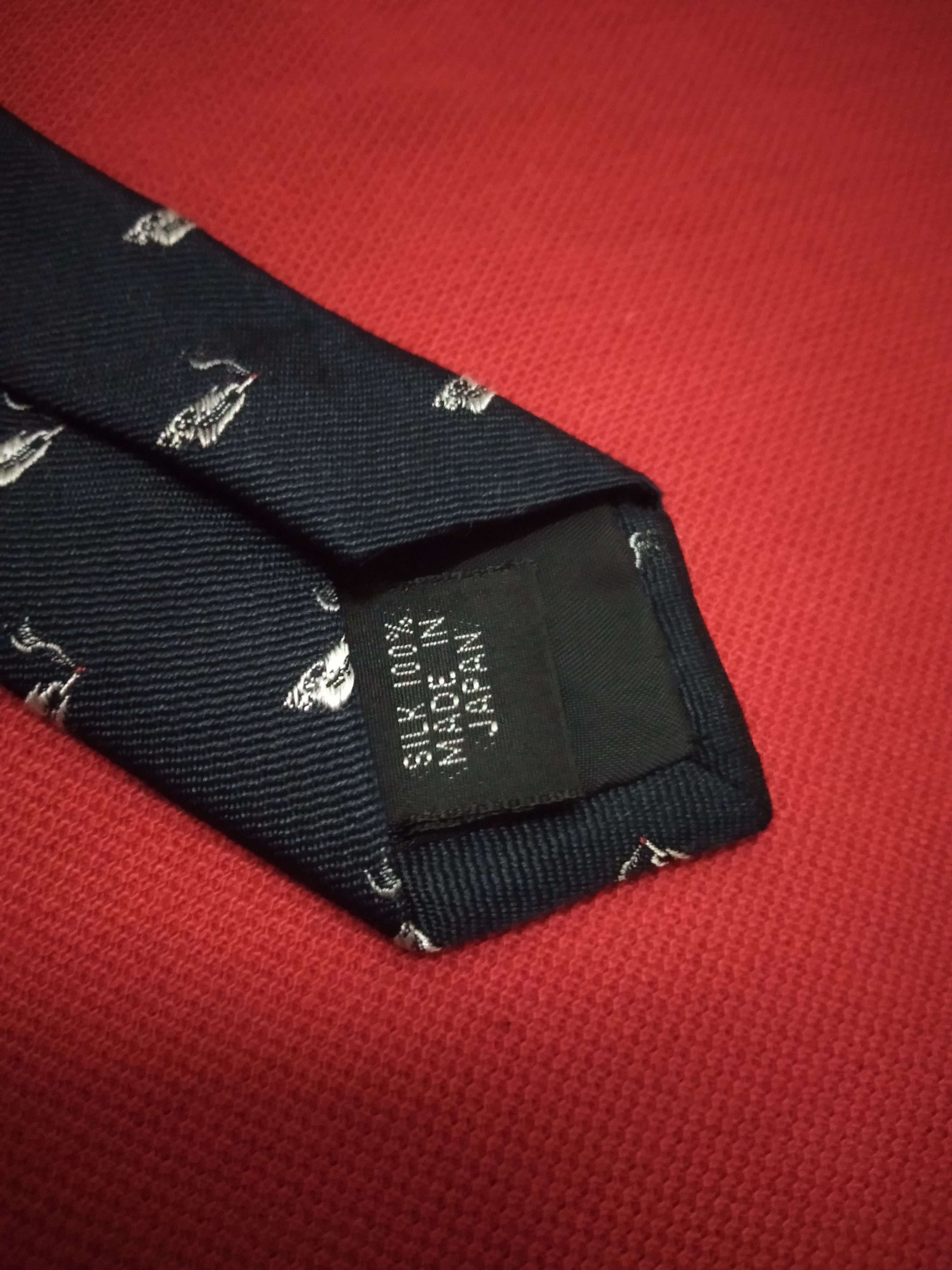Neil Barrett Silk Neck tie Size ONE SIZE - 3 Thumbnail