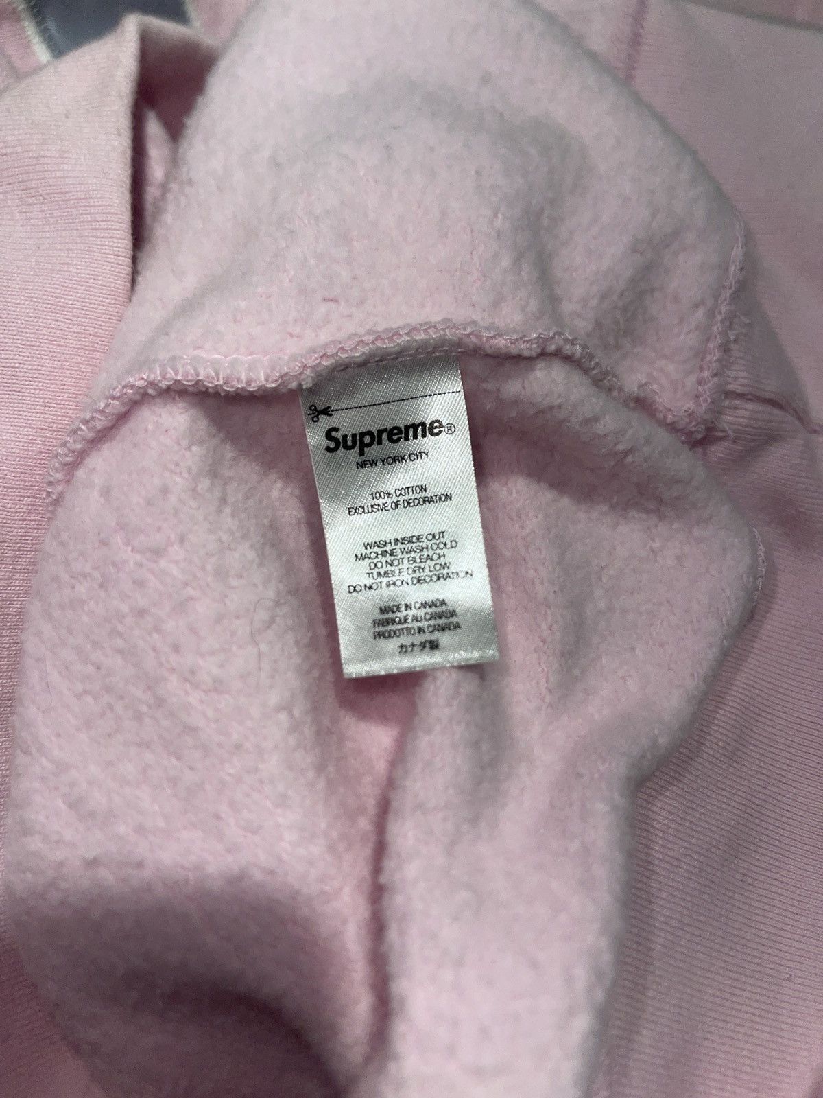 Supreme Supreme Pink Hoodie 2021 Collection Size US XL / EU 56 / 4 - 5 Thumbnail