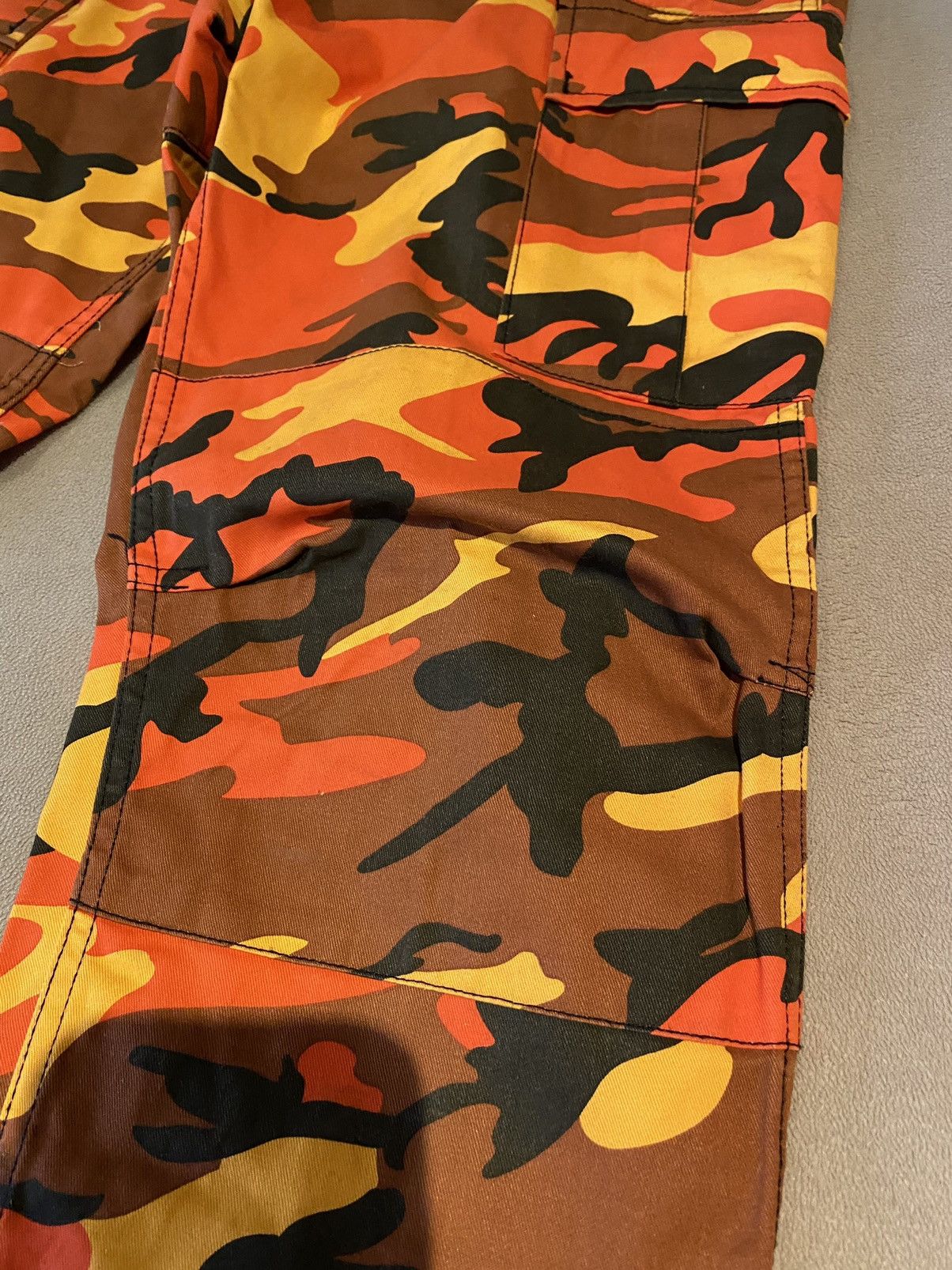 Other Camo Orange cargo pants Size US 27 - 5 Thumbnail