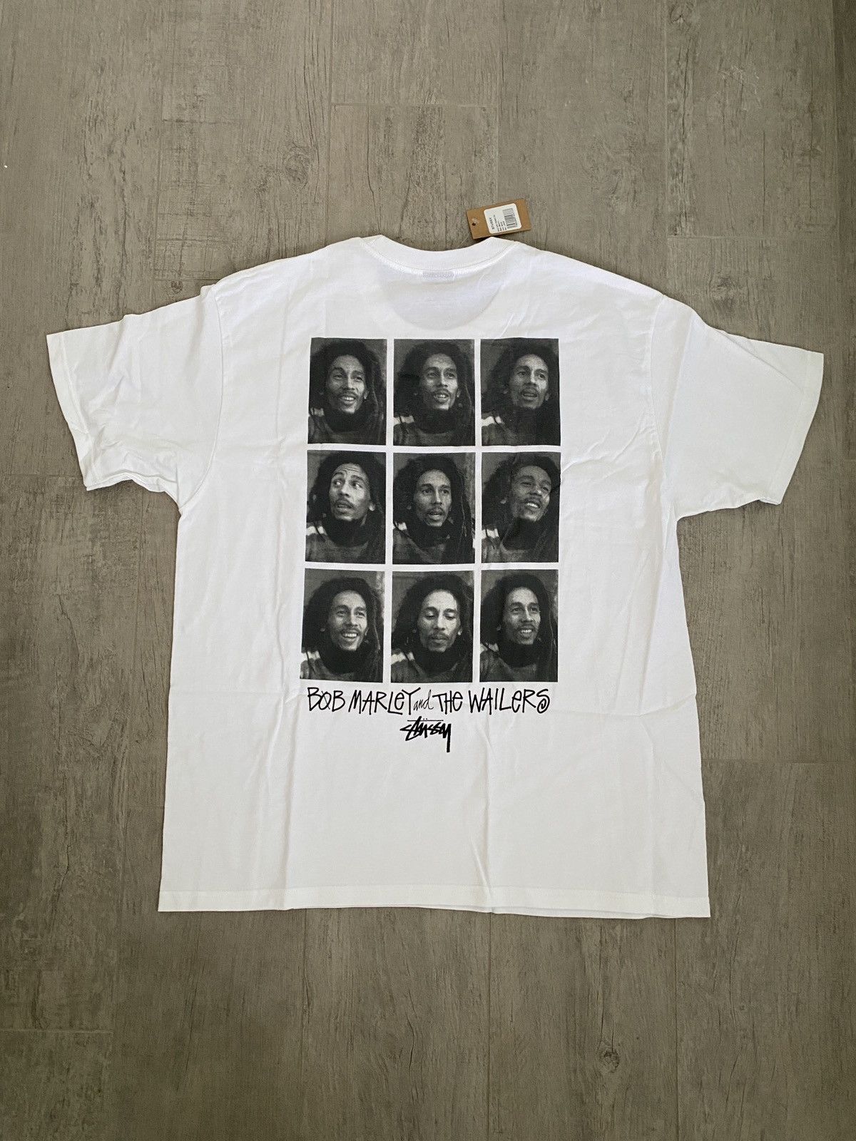 stussy bob marley t shirt