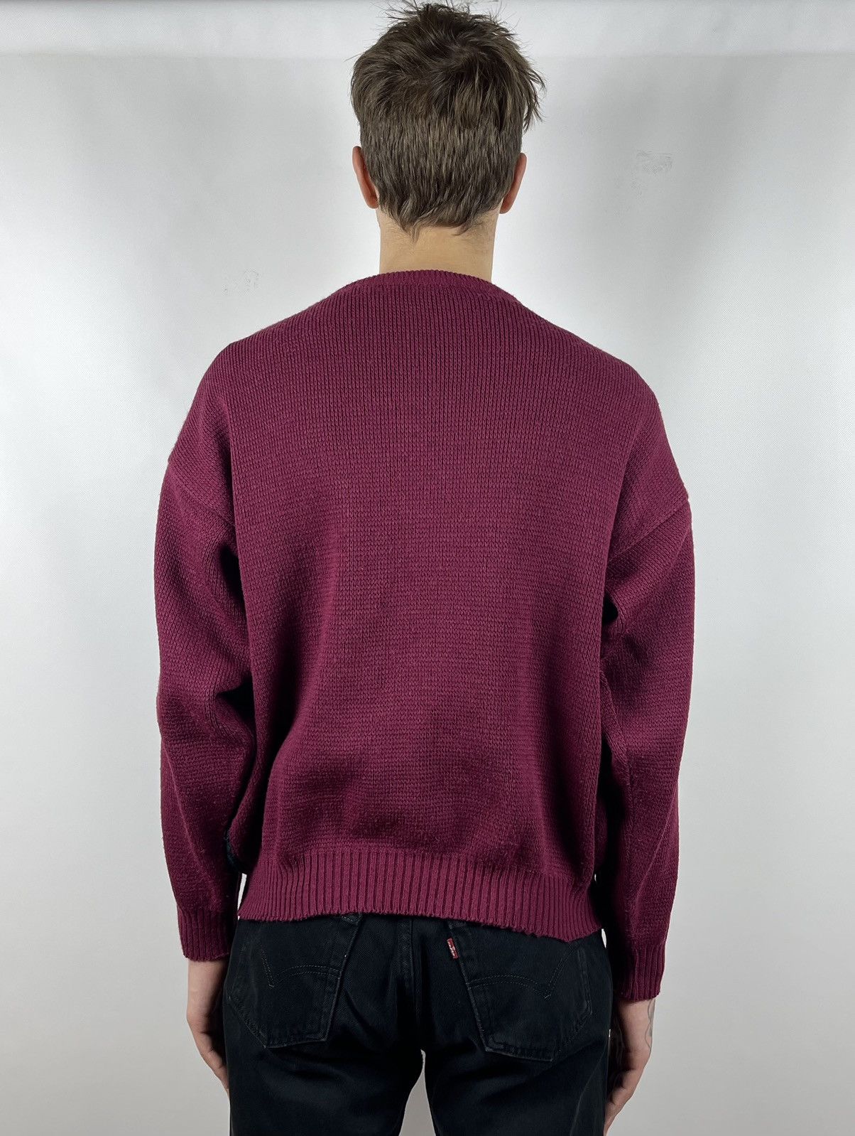 Cartoon Network 80s Vintage Cartoon Wool Iceberg Style Sweater Size US L / EU 52-54 / 3 - 9 Thumbnail