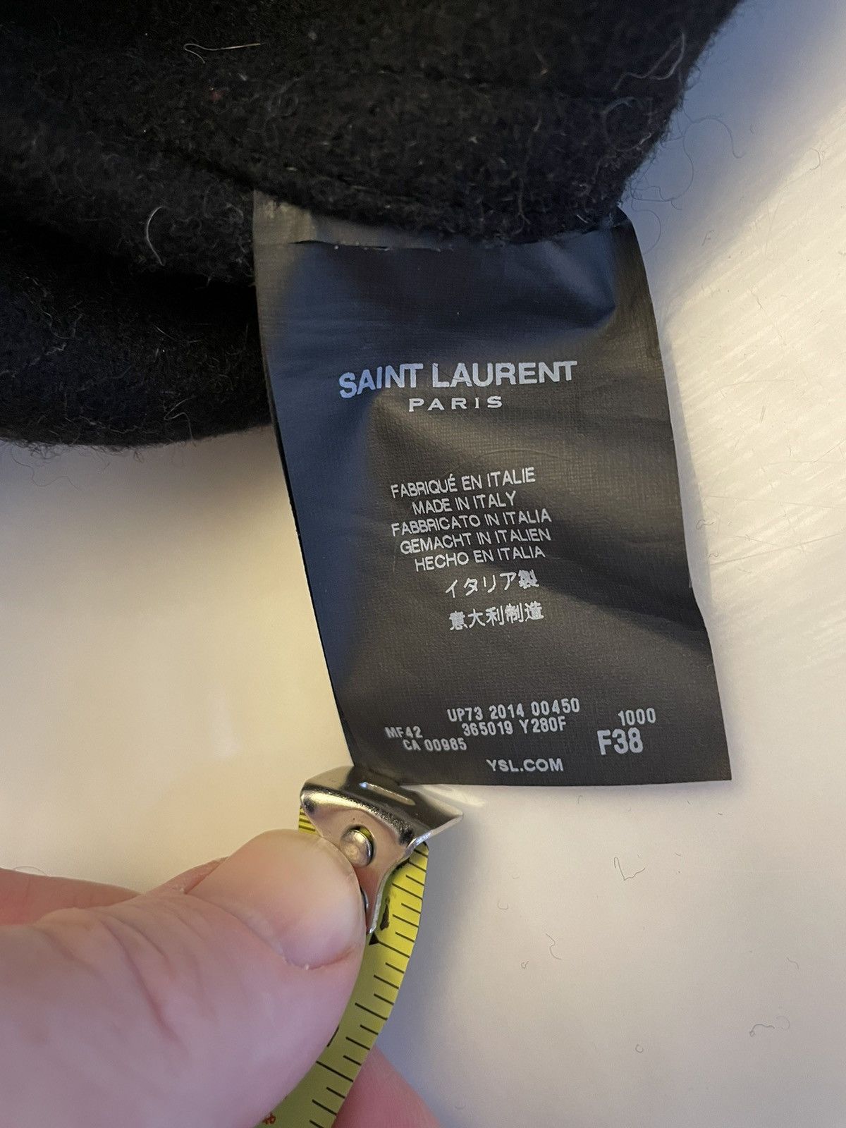 Hedi Slimane × Saint Laurent Paris Saint Laurent FW14 Wool Peacoat Size S / US 4 / IT 40 - 7 Thumbnail