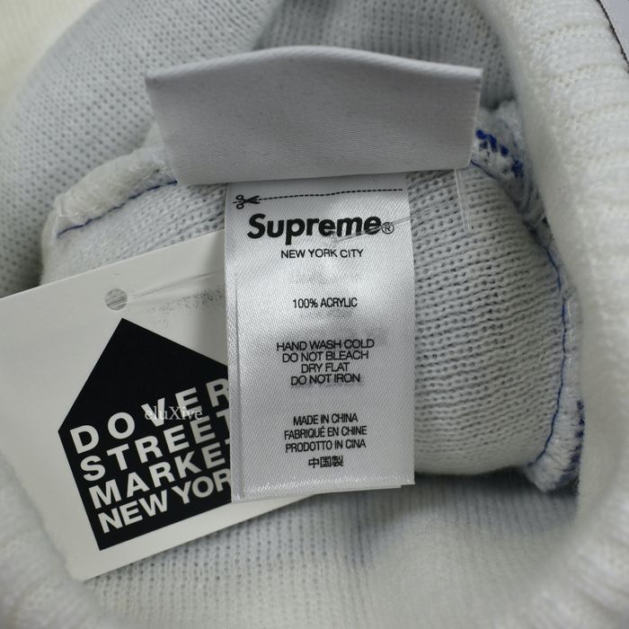 Supreme Supreme WTAPS Logo Knit Beanie Blue FW21 DS | Grailed