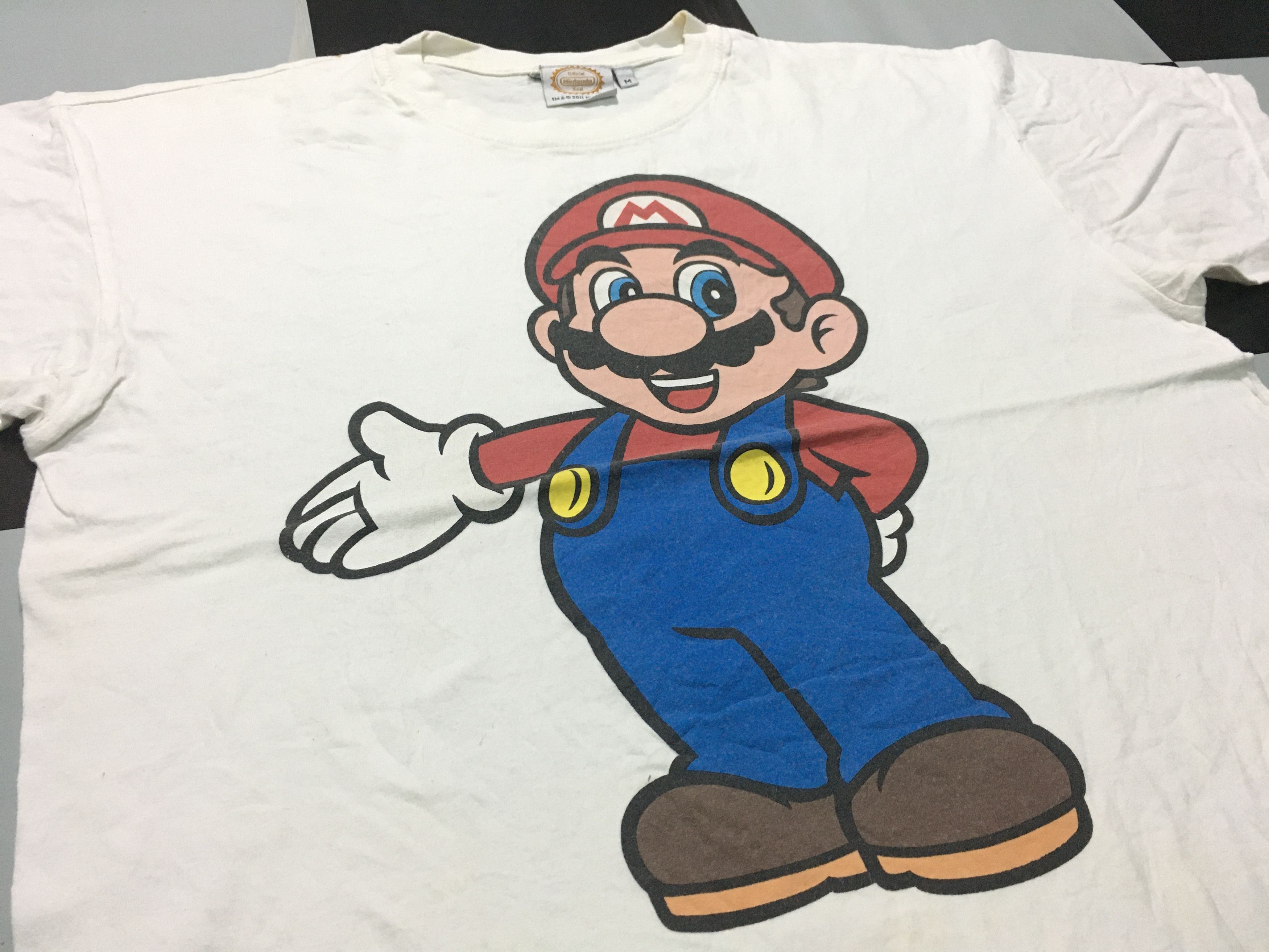 Japanese Brand × Nintendo Vintage Super Mario Shirt Japanese Classic Video Game Size US M / EU 48-50 / 2 - 1 Thumbnail