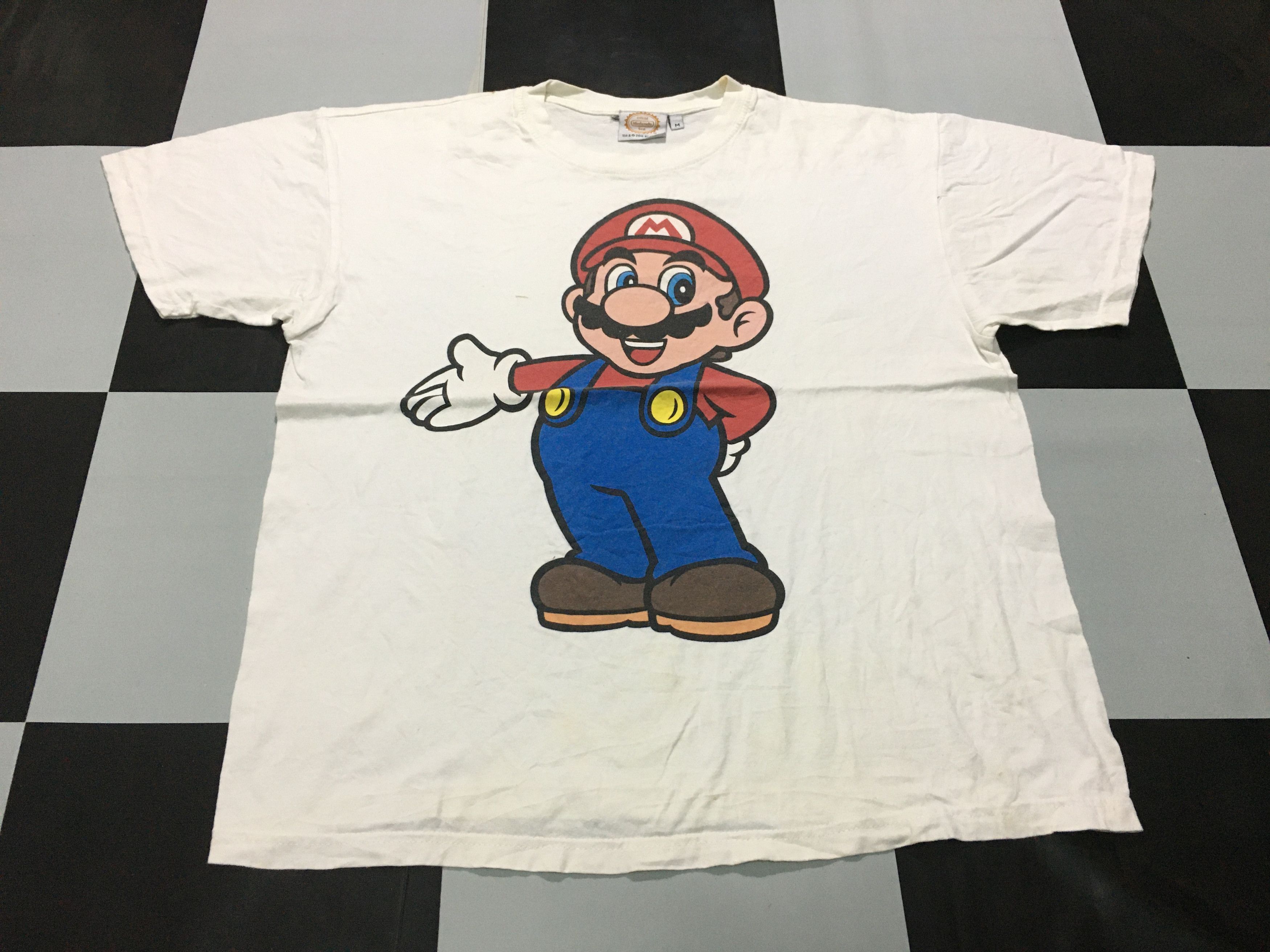 Japanese Brand × Nintendo Vintage Super Mario Shirt Japanese Classic Video Game Size US M / EU 48-50 / 2 - 2 Thumbnail