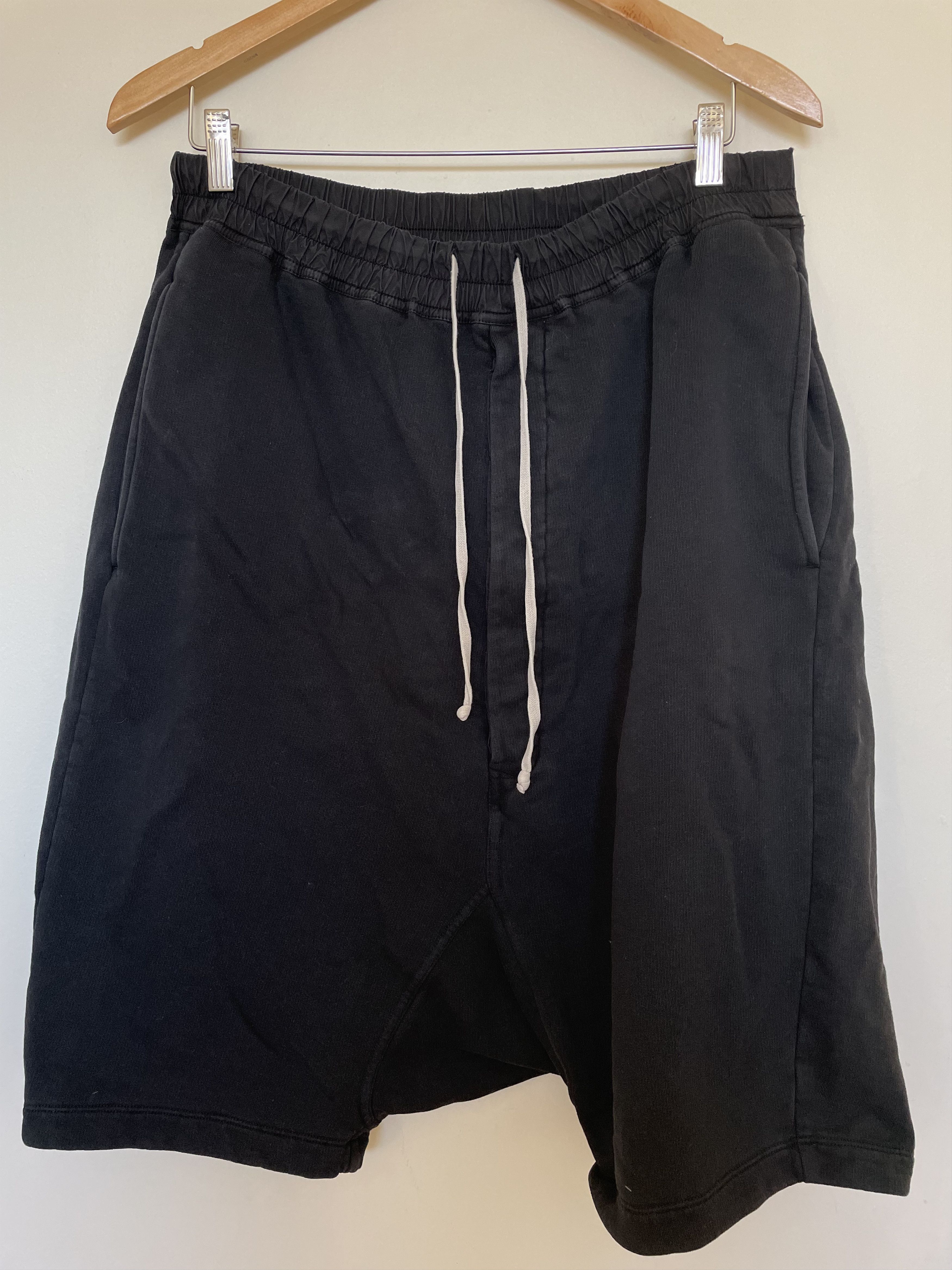 image of Rick Owens Drkshdw Felpa Pods in Black, Men's (Size 34)