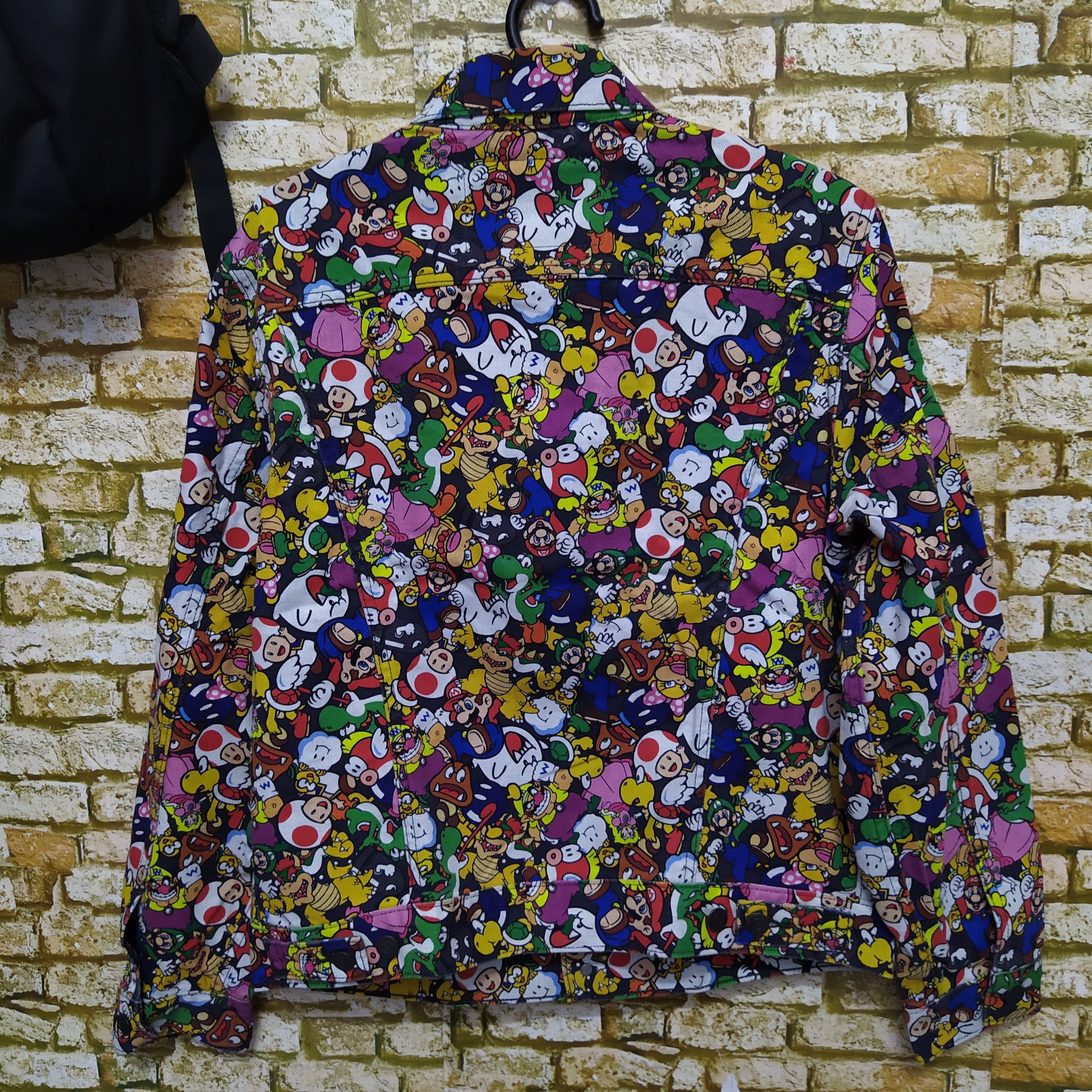 Cartoon Network × Levi's × Nintendo LEVIS x NINTENDO x MARIO BIG E DENIM JACKET (D573) Size US S / EU 44-46 / 1 - 7 Thumbnail