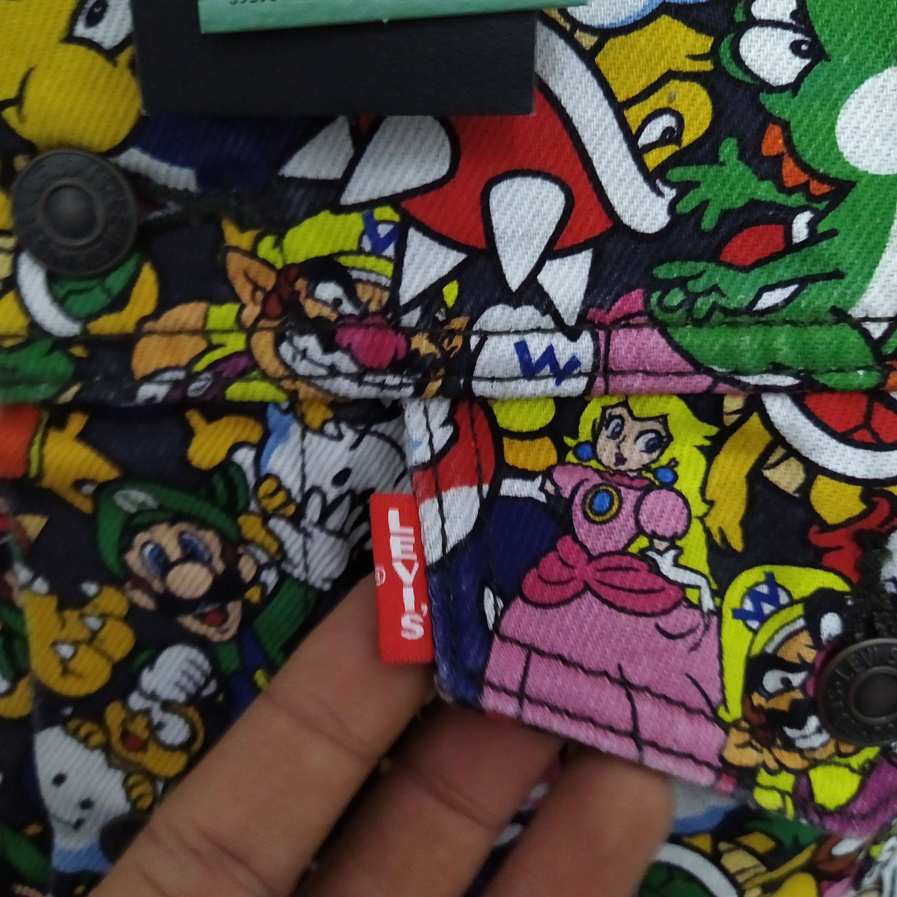 Cartoon Network × Levi's × Nintendo LEVIS x NINTENDO x MARIO BIG E DENIM JACKET (D573) Size US S / EU 44-46 / 1 - 5 Thumbnail
