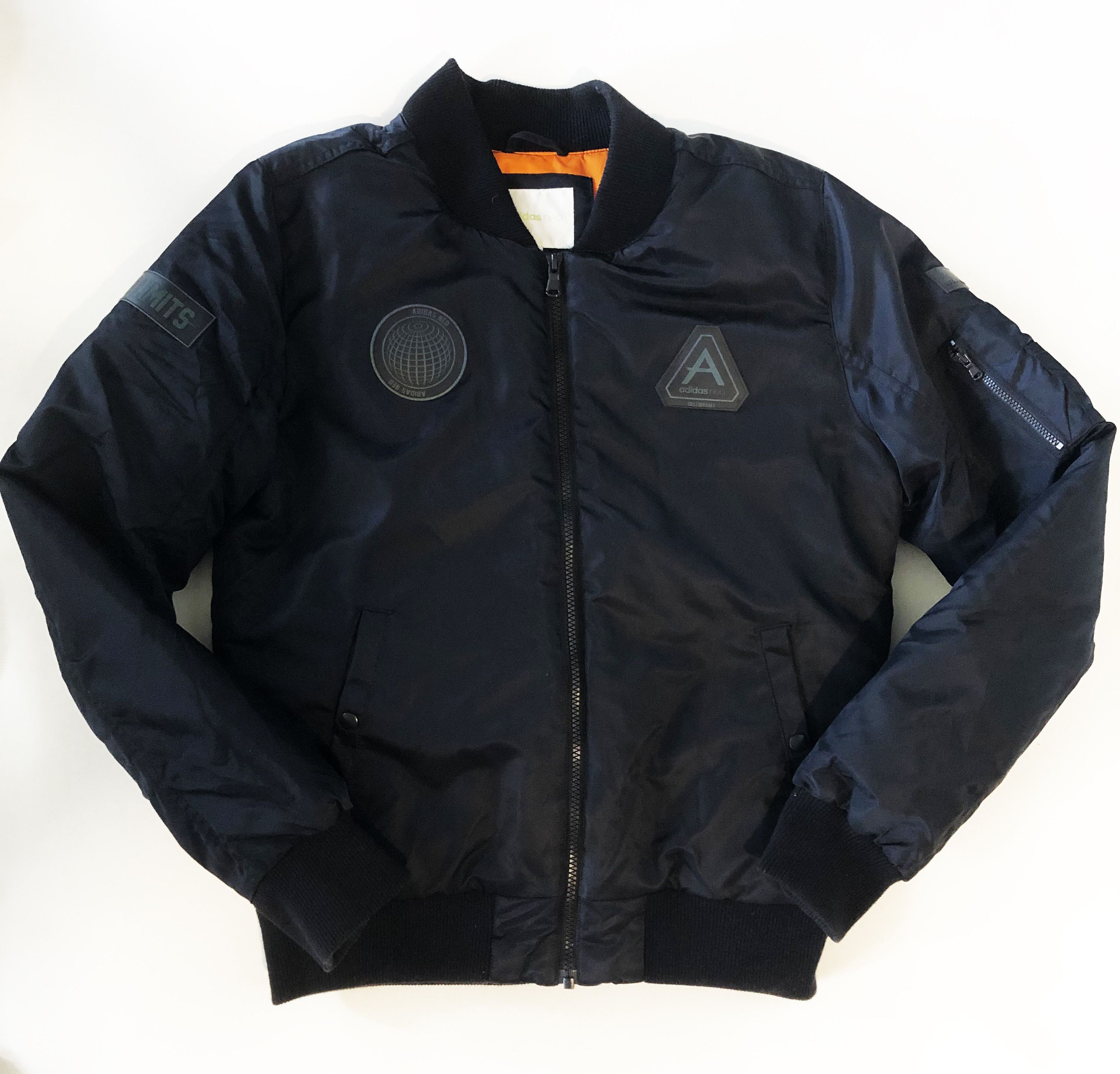 Adidas Adidas Men s Neo Space Bomber Jacket Grailed