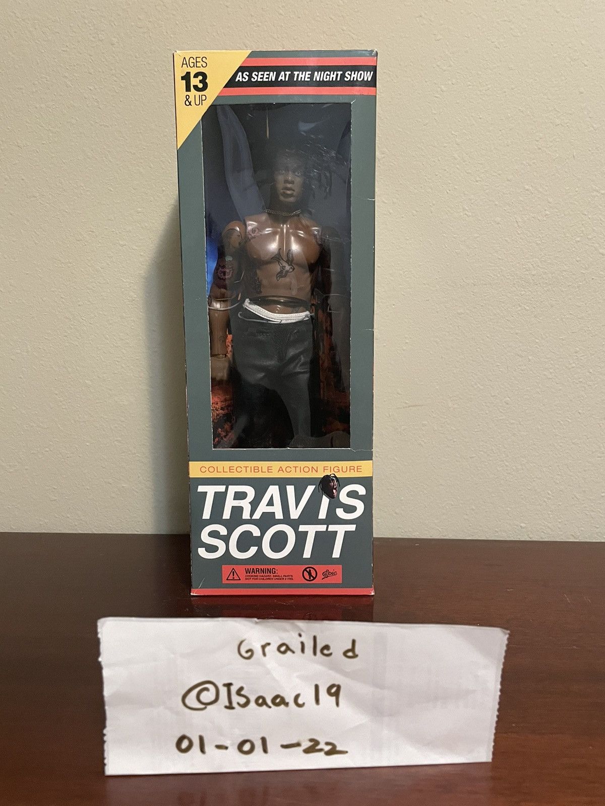 Travis Scott Travis Scott Rodeo Action Figure | Grailed
