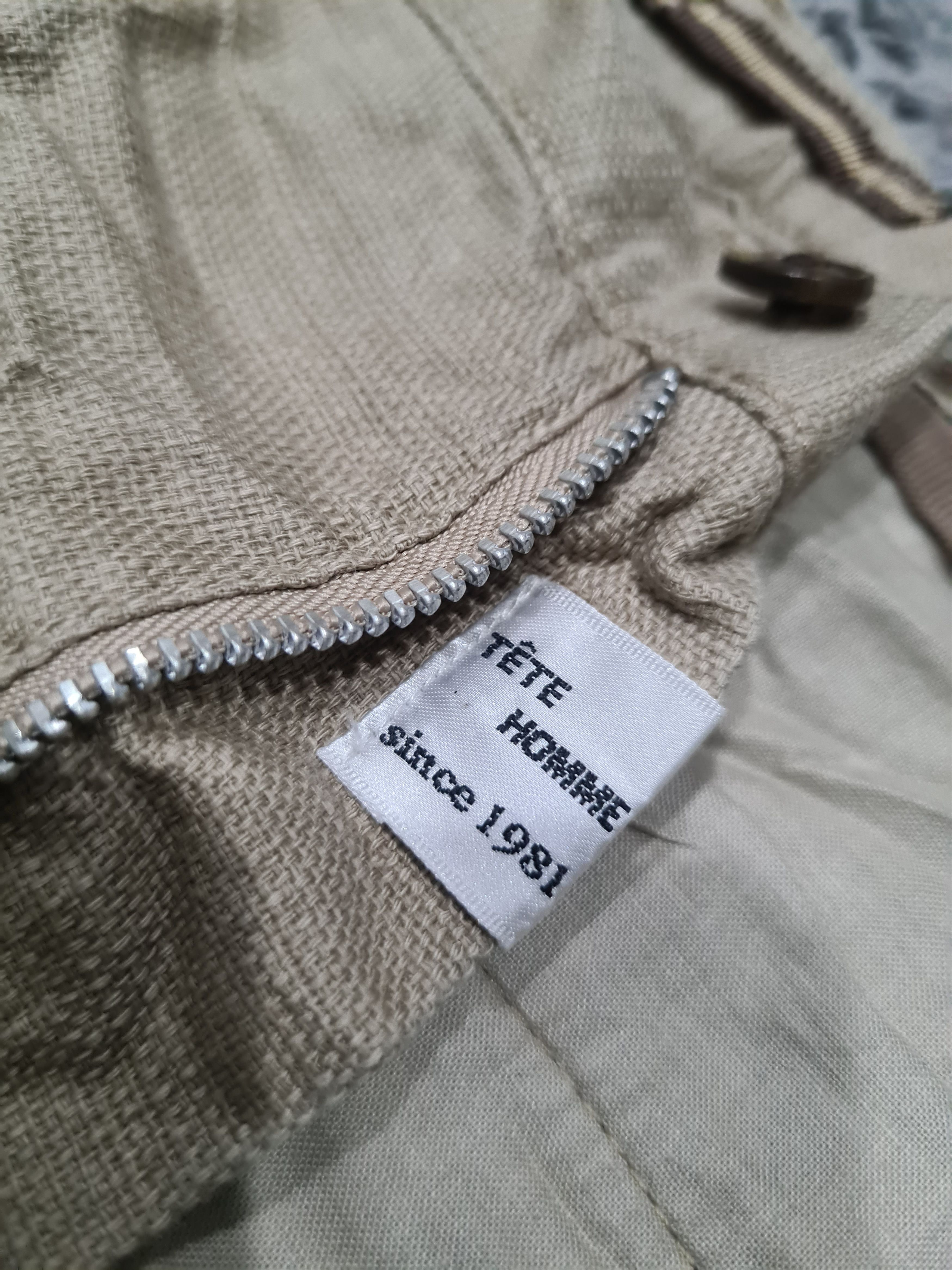 Tete Homme × Vintage Tete homme sackcloth pants Size US 33 - 2 Thumbnail