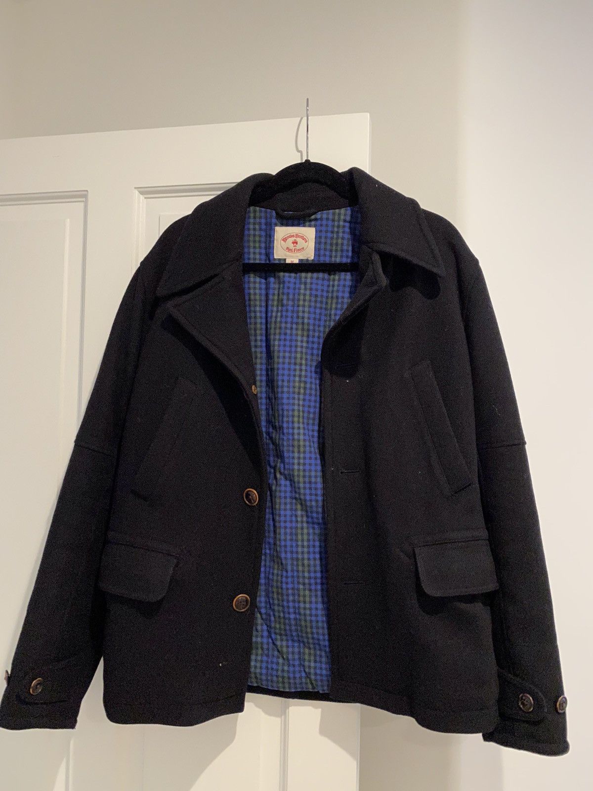 Brooks Brothers Brooks Brothers Fleece Peacoat | Grailed