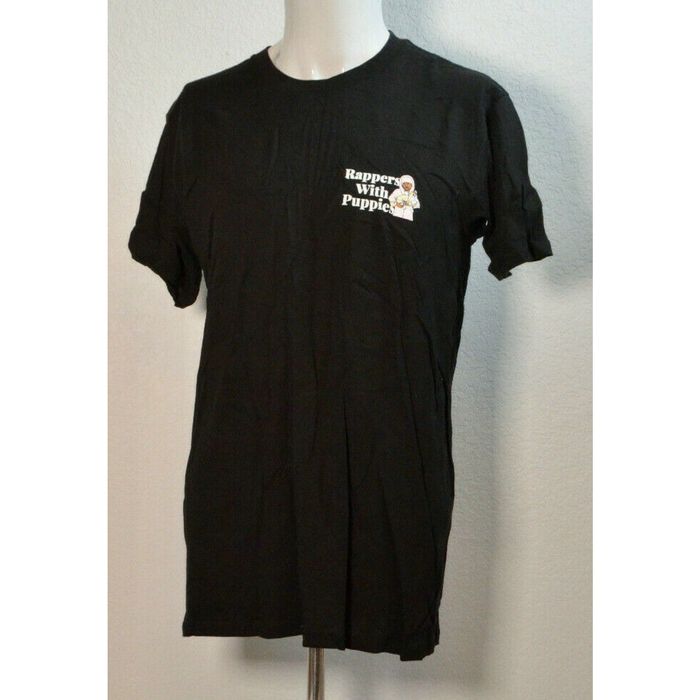 Dog Limited Dog Limited Rappers with Puppies Tee TShirt Black Lil