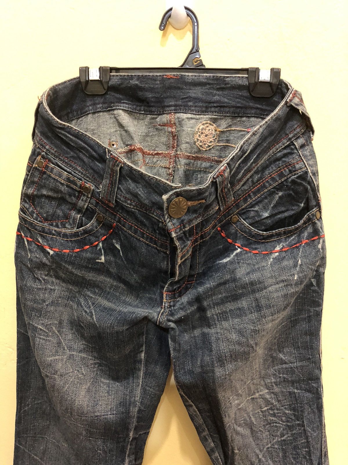 Antik Denim × Seditionaries Embroidery denim unbranded Navajo style size 30 Size US 30 / EU 46 - 10 Thumbnail