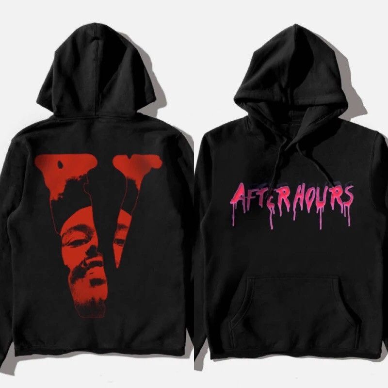 The Weeknd buy Vlone After Hours Acid Drip Pullover Hoodie