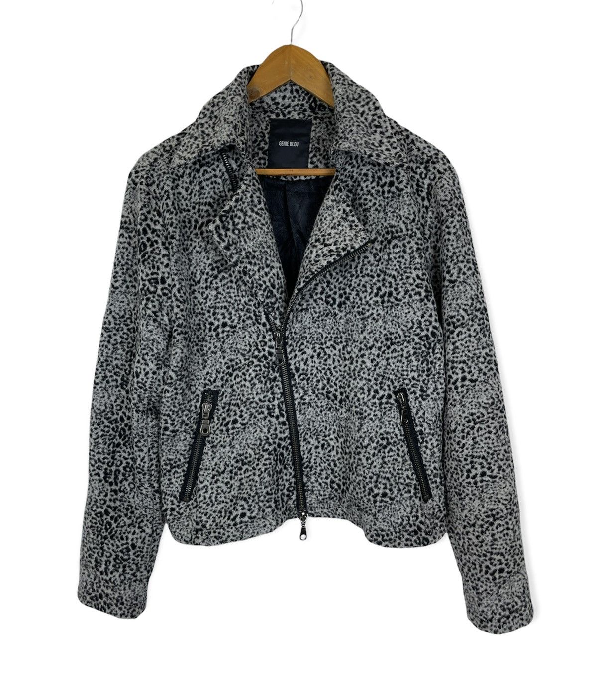 If Six Was Nine 90’s LEOPARD DESIGN CROP JACKET BONDAGE Size US M / EU 48-50 / 2 - 1 Thumbnail