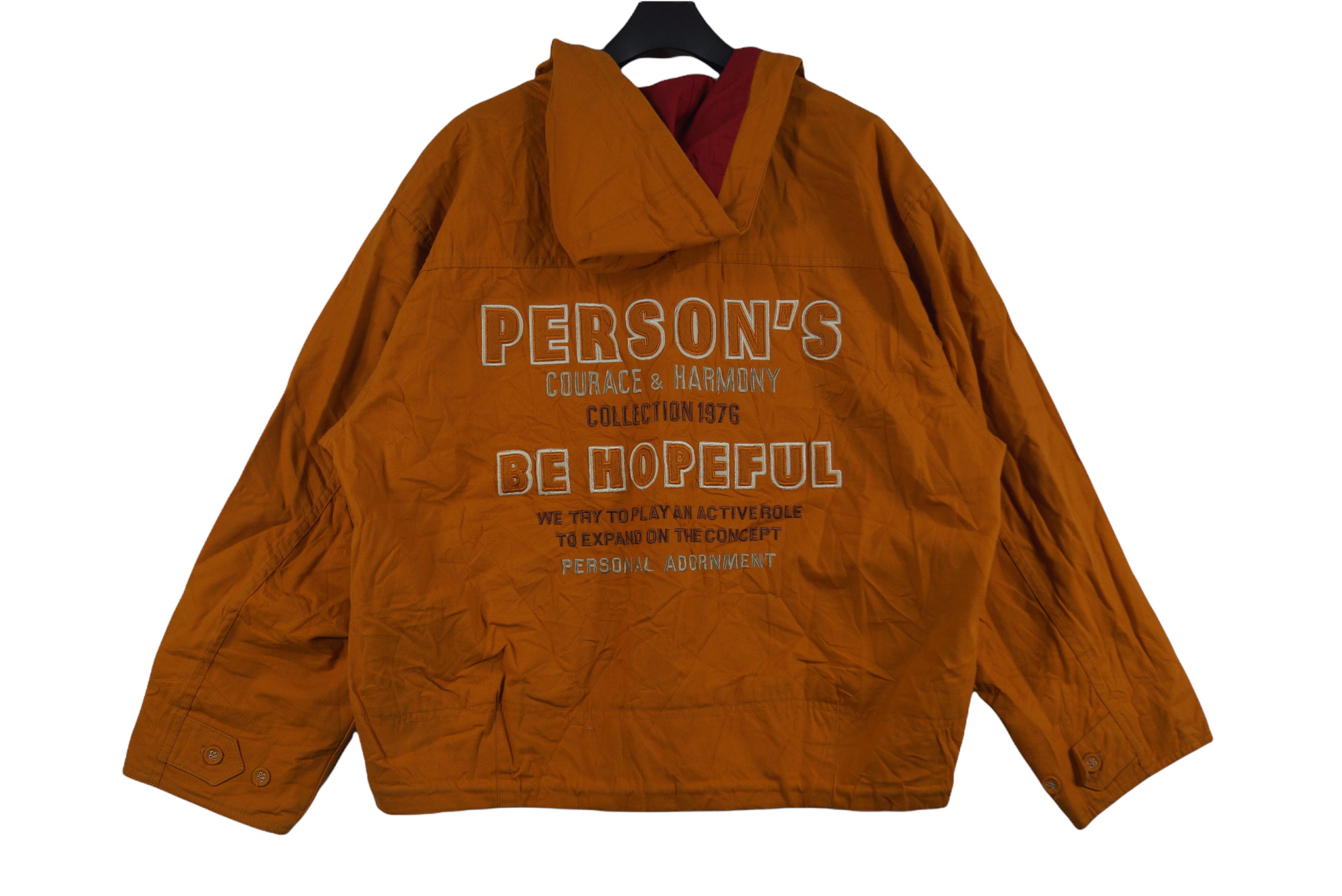 PERSON'S × Vintage Rare!! Person's Button Jacket Size US L / EU 52-54 / 3 - 4 Thumbnail
