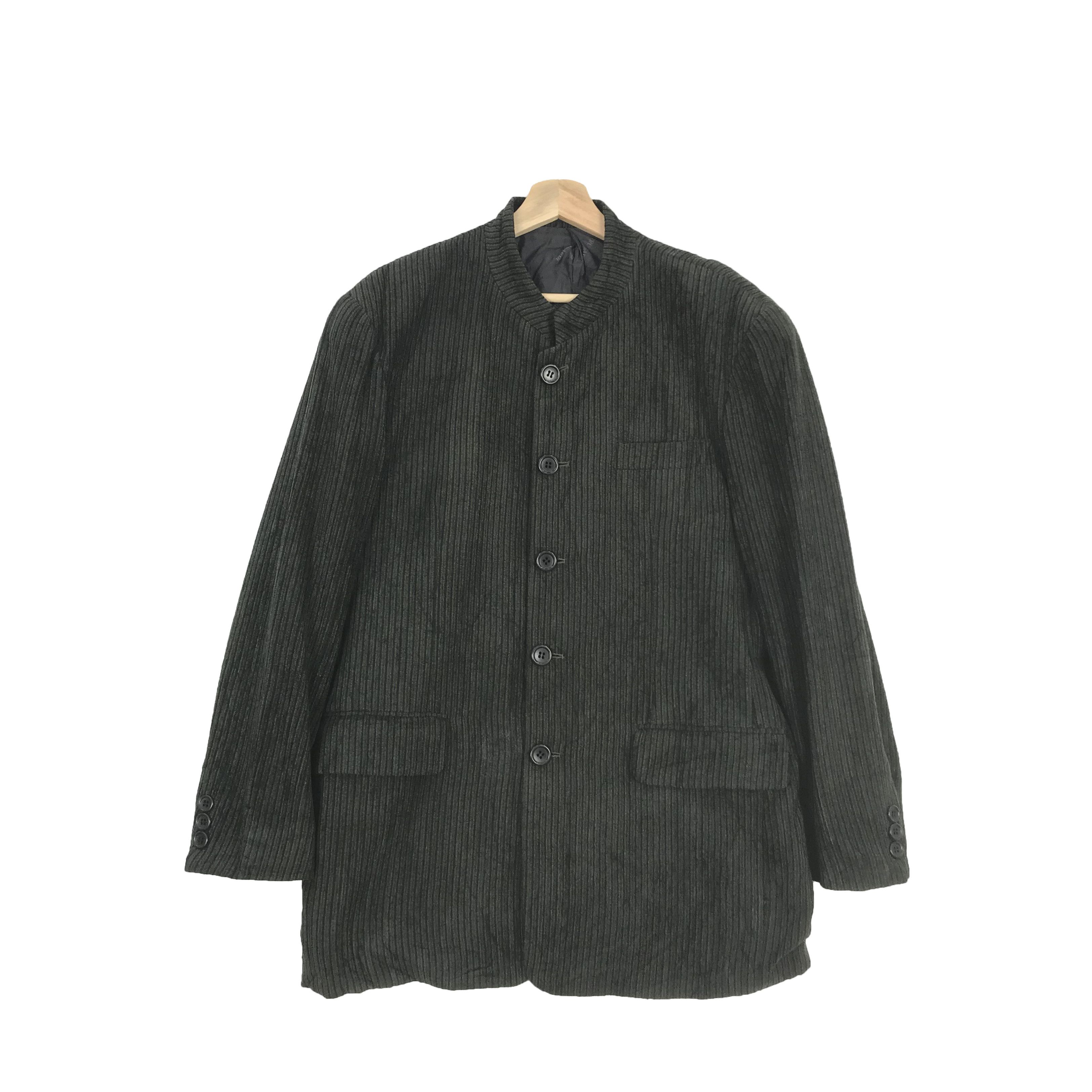 Trussardi × Vintage Trussardi Jacket Coat Courdroy Jacket | FOC50310. Size US M / EU 48-50 / 2 - 1 Thumbnail