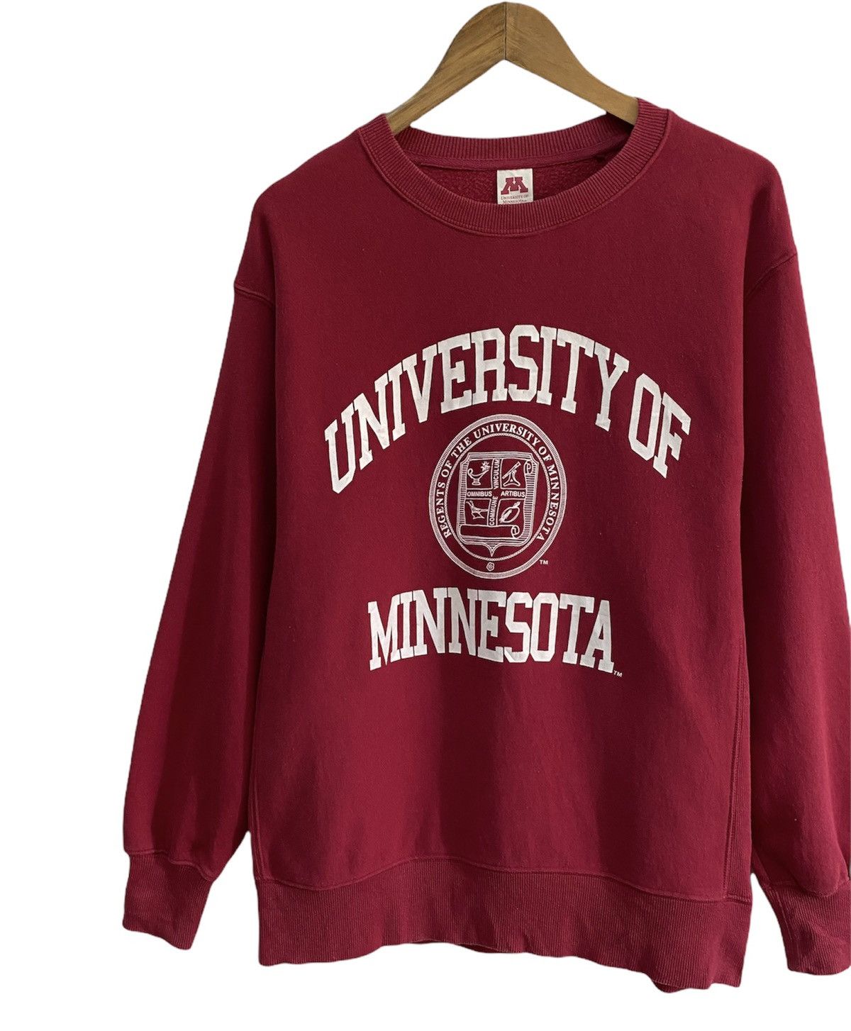 Vintage RARE🔥VTG UNIVERSITY OF MINNESOTA BIG LOGO SWEATSHIRT Size US M / EU 48-50 / 2 - 5 Thumbnail