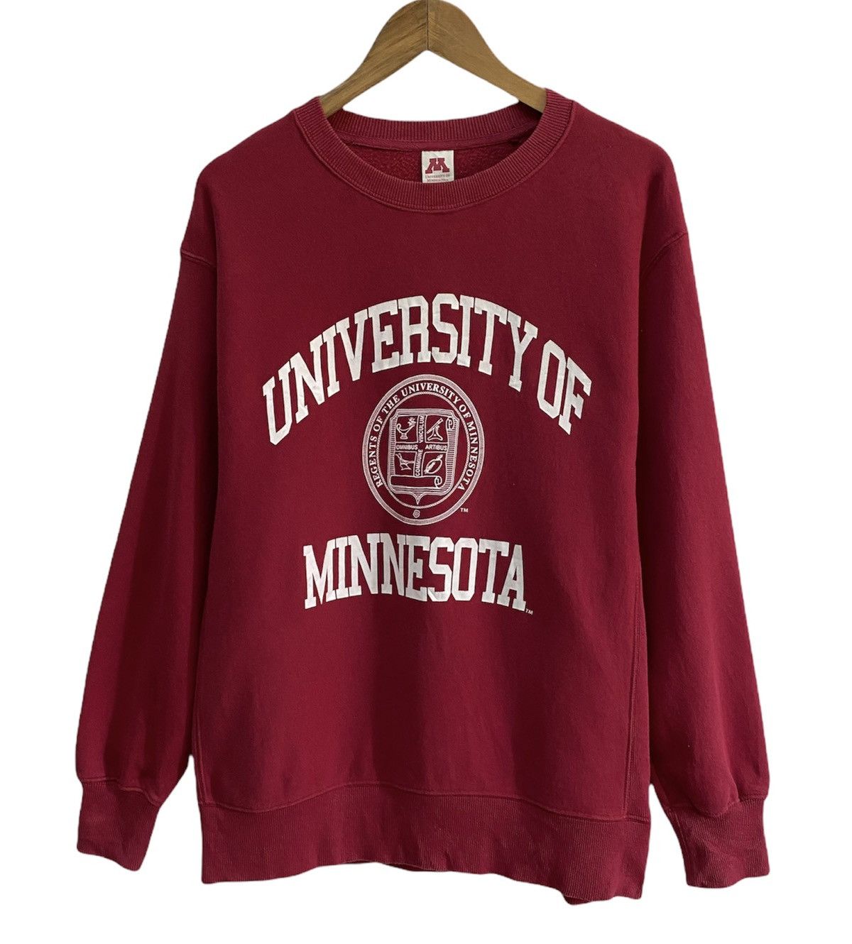 Vintage RARE🔥VTG UNIVERSITY OF MINNESOTA BIG LOGO SWEATSHIRT Size US M / EU 48-50 / 2 - 1 Thumbnail