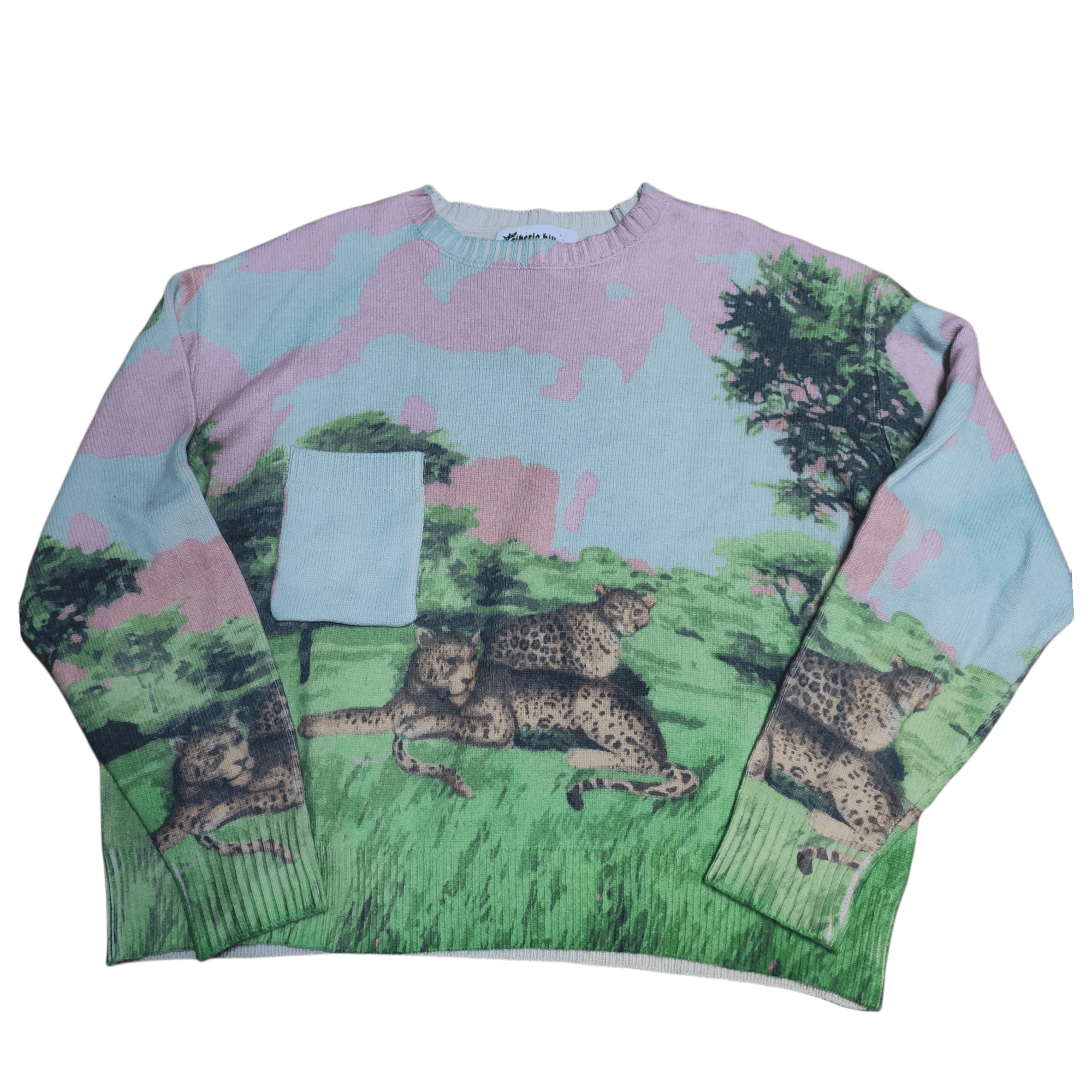 Siberia Hills Siberia Hills Africa Knit Sweater XL Animal Kingdom Size US XL / EU 56 / 4 - 1 Thumbnail