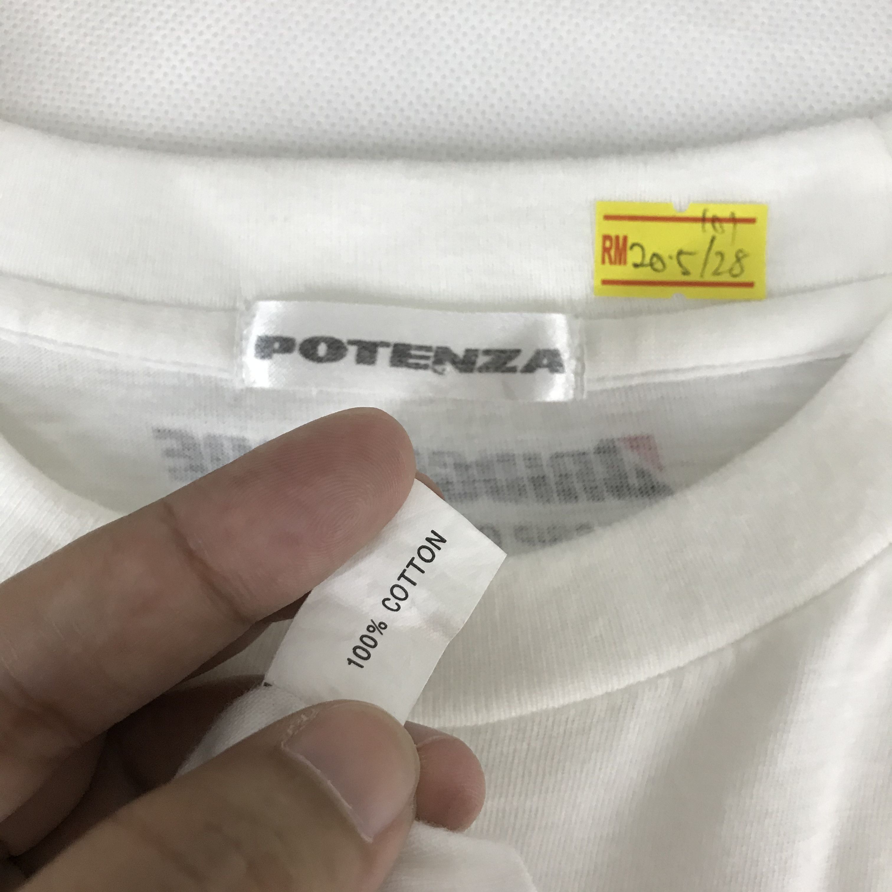 Japanese Brand × Vintage 💣OFFER Vtg POTENZA BRIDGESTONE Ferrari Design T-shirt Size US M / EU 48-50 / 2 - 5 Thumbnail