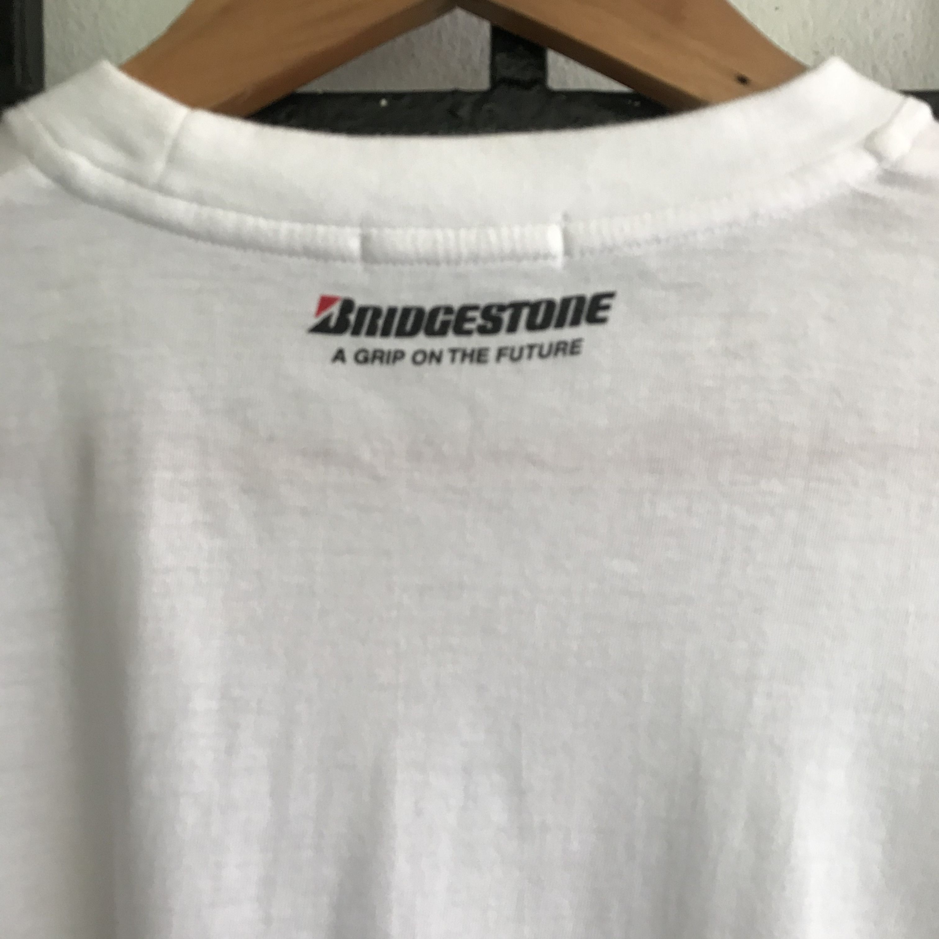 Japanese Brand × Vintage 💣OFFER Vtg POTENZA BRIDGESTONE Ferrari Design T-shirt Size US M / EU 48-50 / 2 - 4 Thumbnail