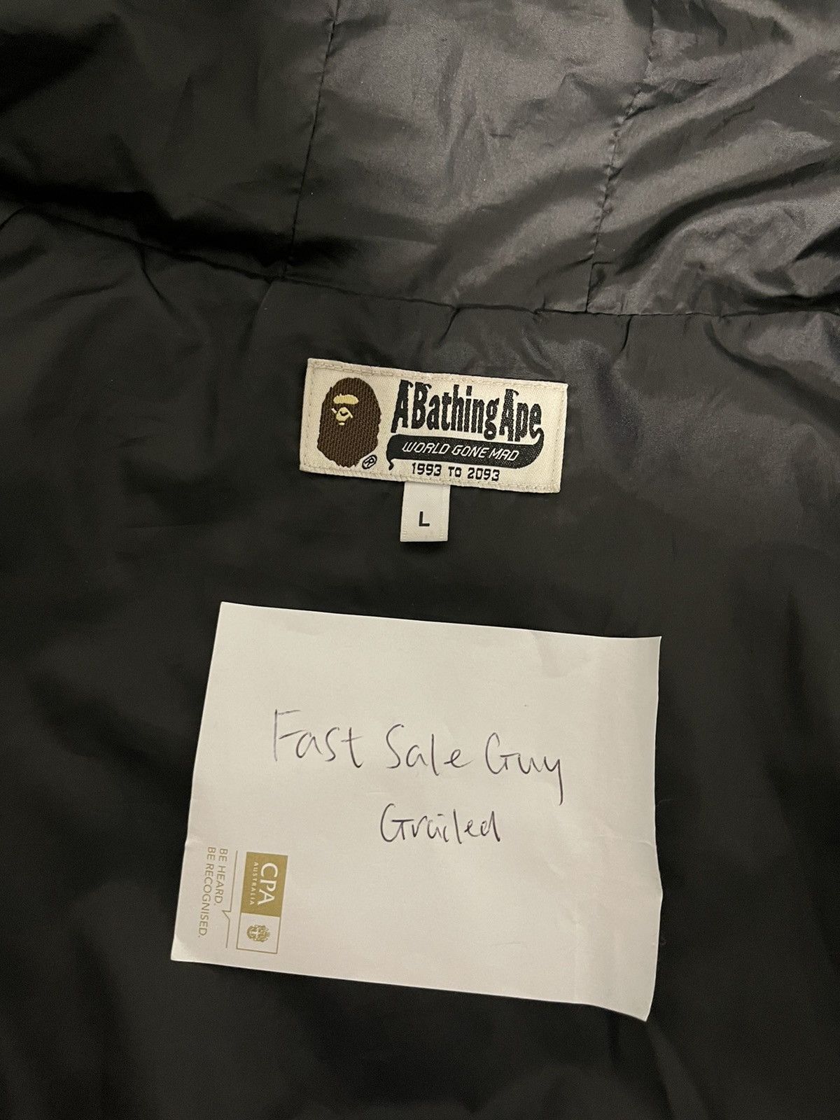 Bape Bape Glow in the Dark Black Camo Shark Snowboard Jacket Size US L / EU 52-54 / 3 - 6 Thumbnail