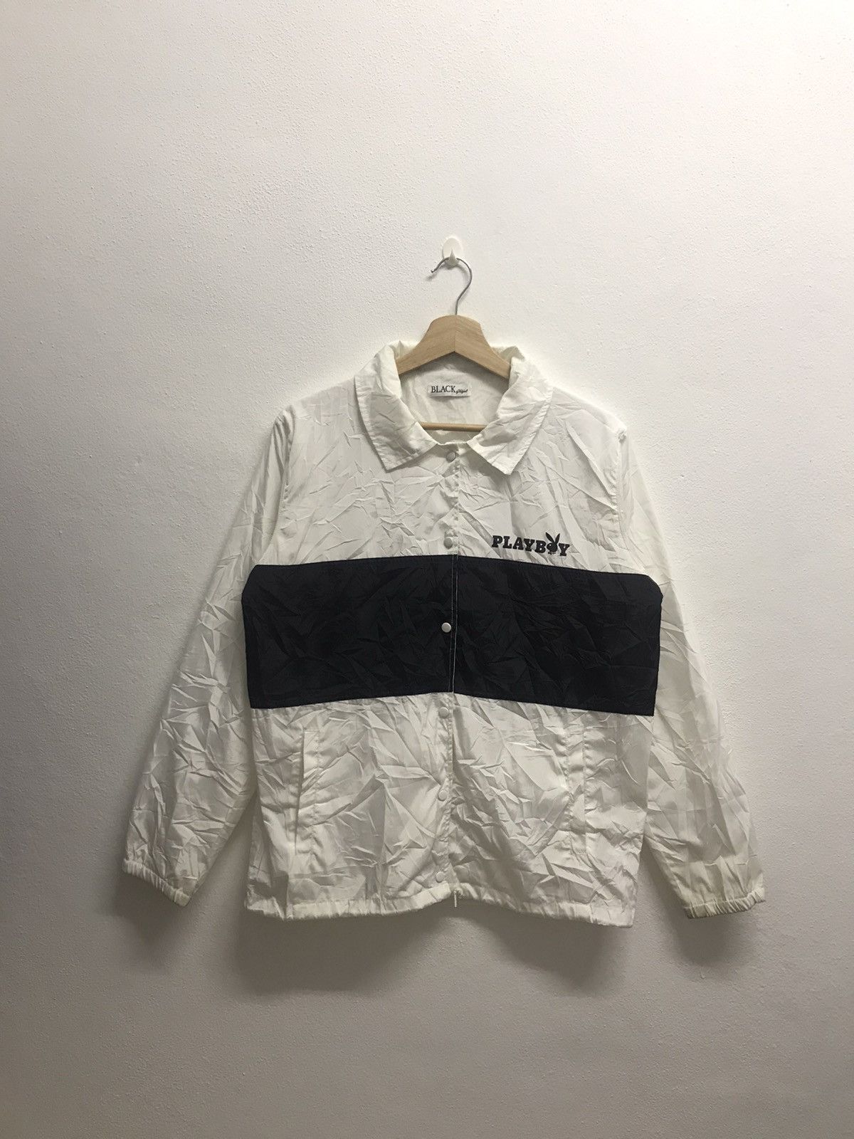 Playboy PLAYBOY WINDBREAKER BIG LOGO Size US M / EU 48-50 / 2 - 1 Thumbnail