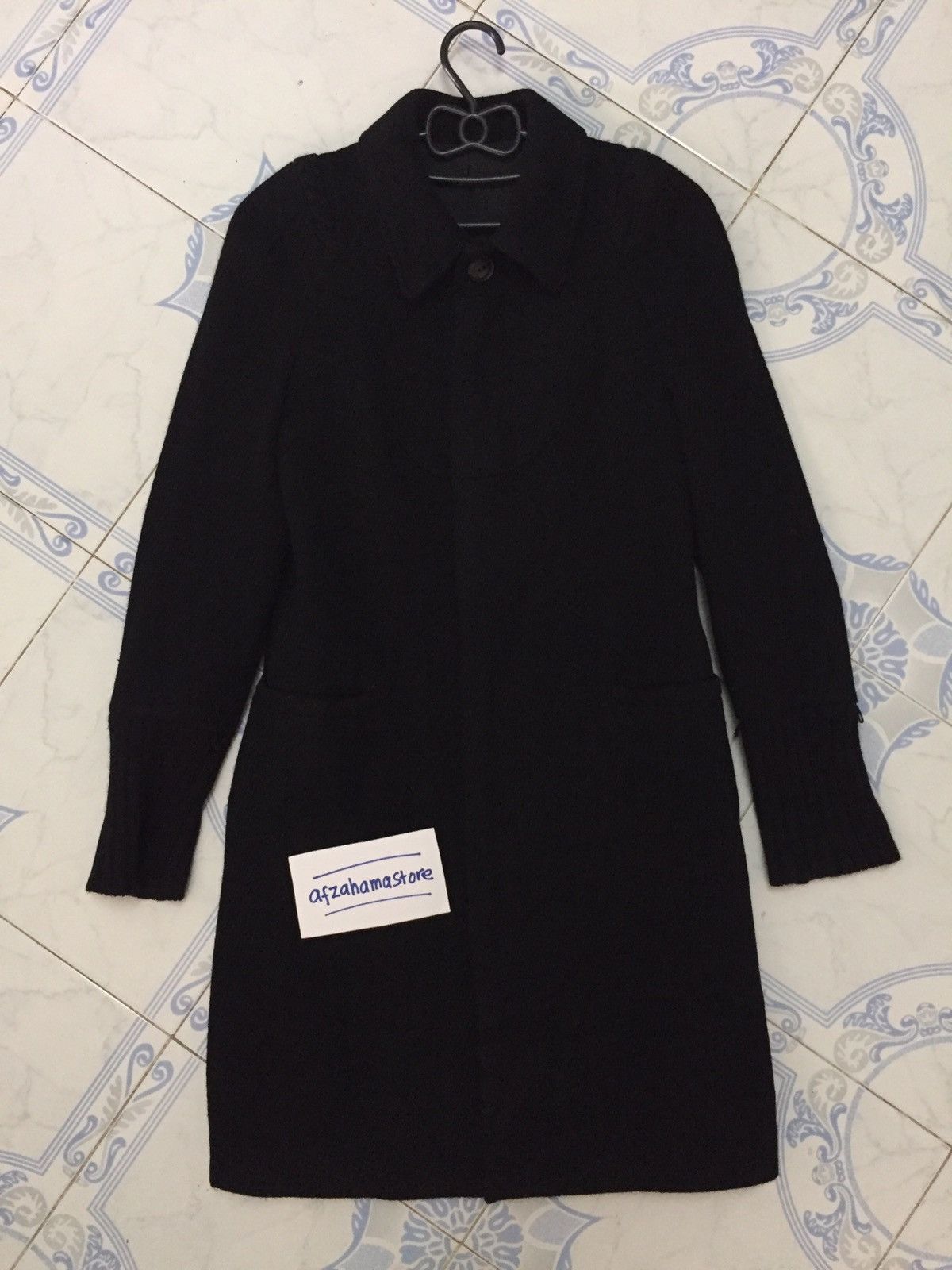 Undercover AW 2007-2008 Undercover Long Women Coat Knit Switching Wool Size US S / EU 44-46 / 1 - 13 Thumbnail