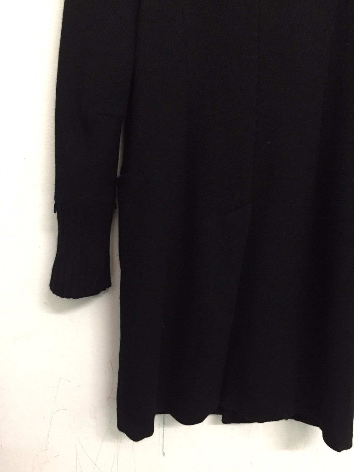 Undercover AW 2007-2008 Undercover Long Women Coat Knit Switching Wool Size US S / EU 44-46 / 1 - 10 Thumbnail