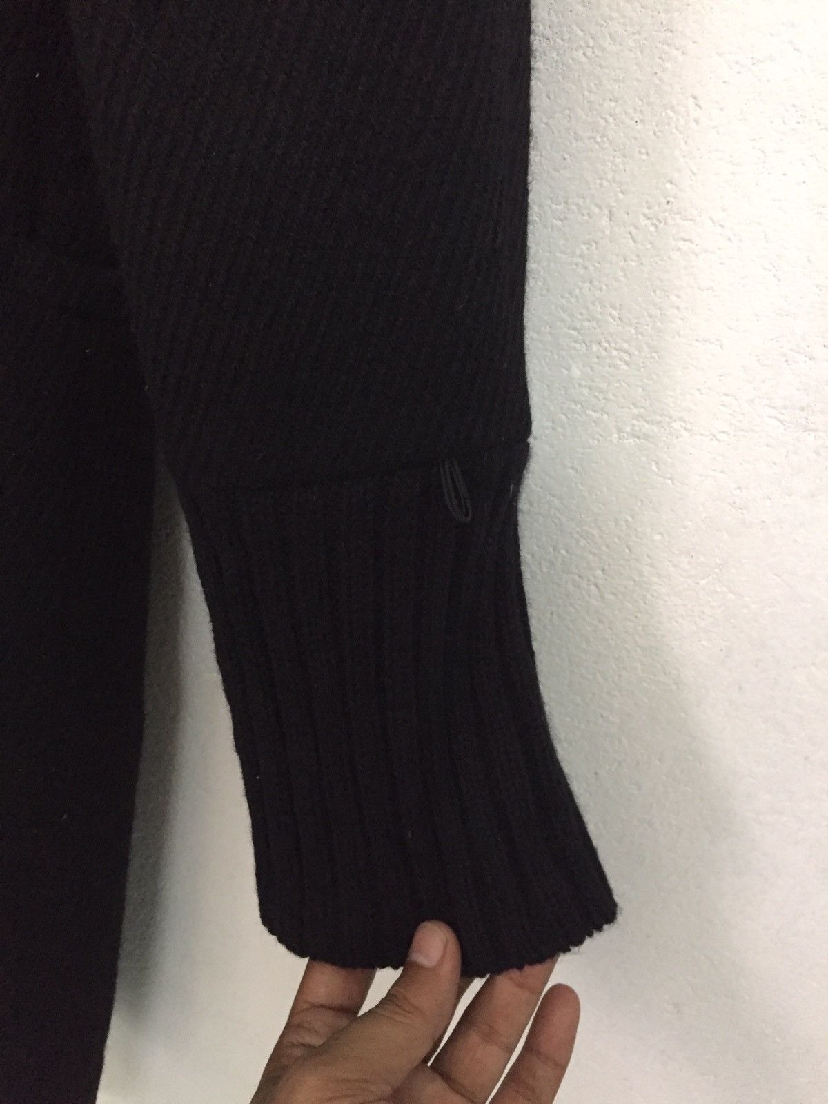 Undercover AW 2007-2008 Undercover Long Women Coat Knit Switching Wool Size US S / EU 44-46 / 1 - 12 Thumbnail