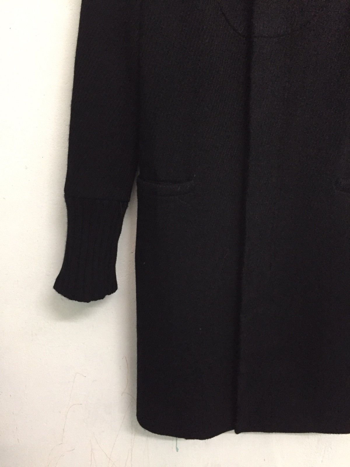 Undercover AW 2007-2008 Undercover Long Women Coat Knit Switching Wool Size US S / EU 44-46 / 1 - 4 Thumbnail