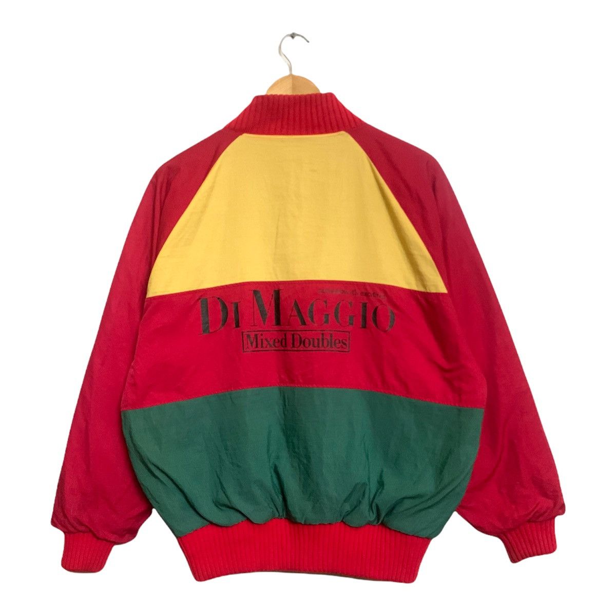 Japanese Brand DiMaggio Color Block Reversible Bomber Jacket Size US L / EU 52-54 / 3 - 10 Thumbnail
