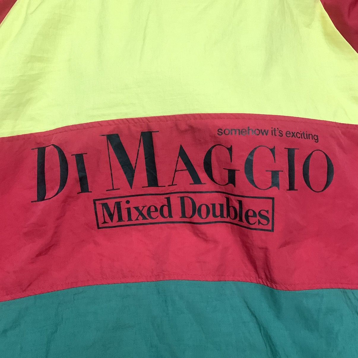 Japanese Brand DiMaggio Color Block Reversible Bomber Jacket Size US L / EU 52-54 / 3 - 11 Thumbnail