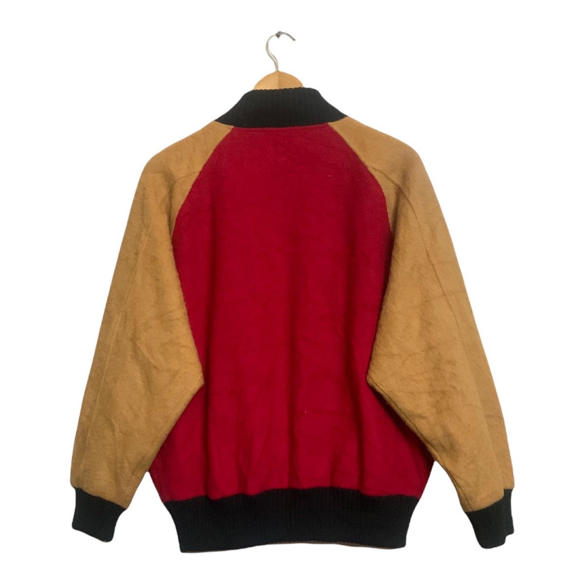 Japanese Brand DiMaggio Color Block Reversible Bomber Jacket Size US L / EU 52-54 / 3 - 5 Thumbnail